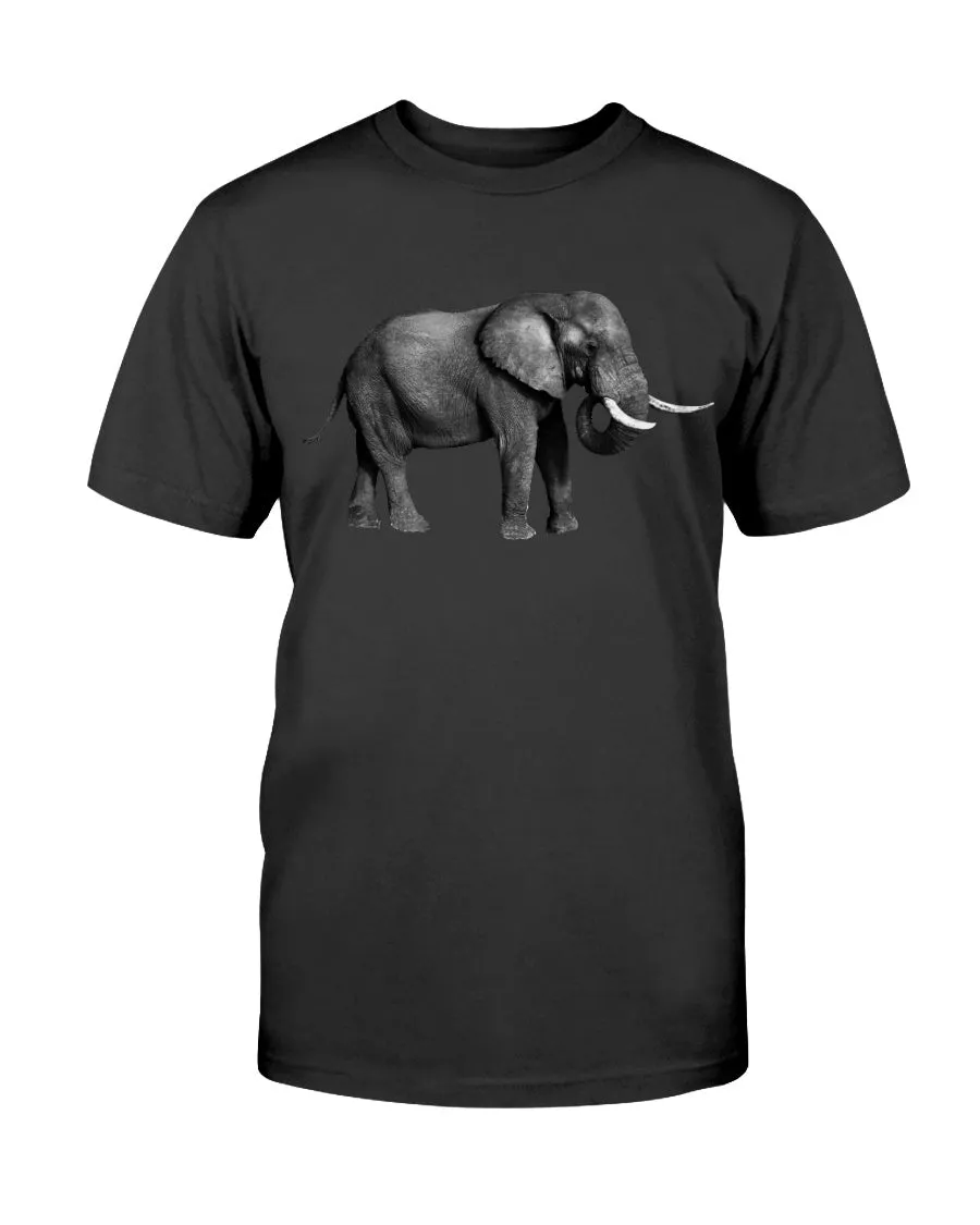 Grazing African Elephant, African Elephant, Elephant lovers, wildlife fans, Moss Apparel, Unisex T-Shirt sold by Moss Apparel product image thumbnail 4