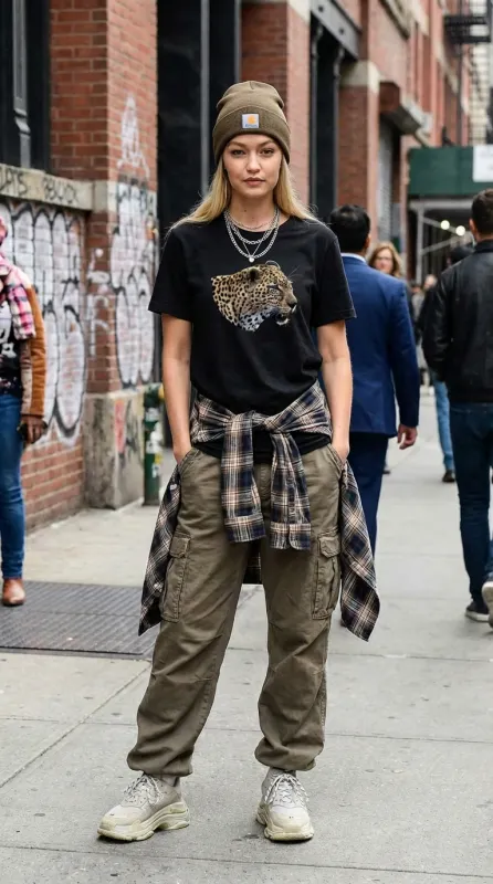 Leopard's Smile, Nature Lover's Apparel, cat lovers, wildlife fans, Moss Apparel, Unisex T-Shirt made by Moss Apparel