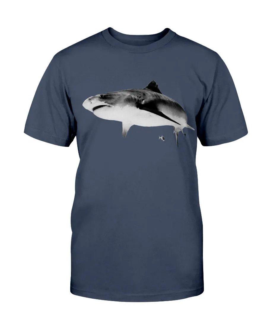 Joker the 12 ft Tiger Shark, Shark Fans, Ocean Lovers, Moss Apparel, Unisex T-Shirt sold by Moss Apparel product image thumbnail 2