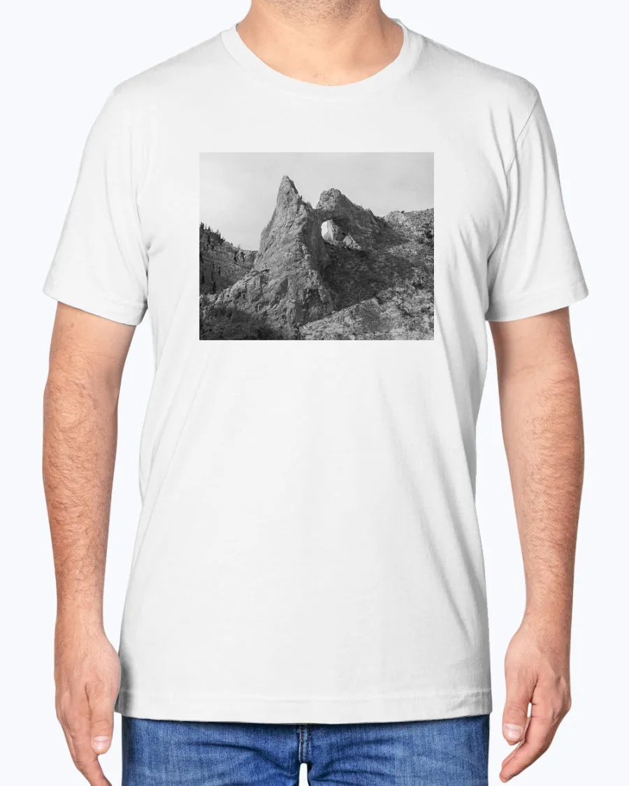 Great Basin Arch, National Park, Landscape, Moss Apparel, Unisex T-Shirt sold by Moss Apparel product image thumbnail 5