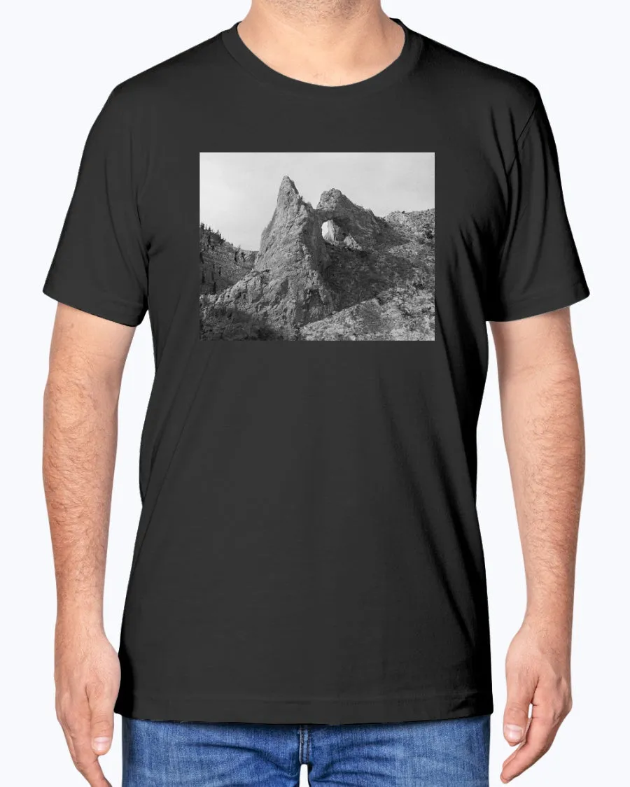 Great Basin Arch, National Park, Landscape, Moss Apparel, Unisex T-Shirt sold by Moss Apparel product image thumbnail 2