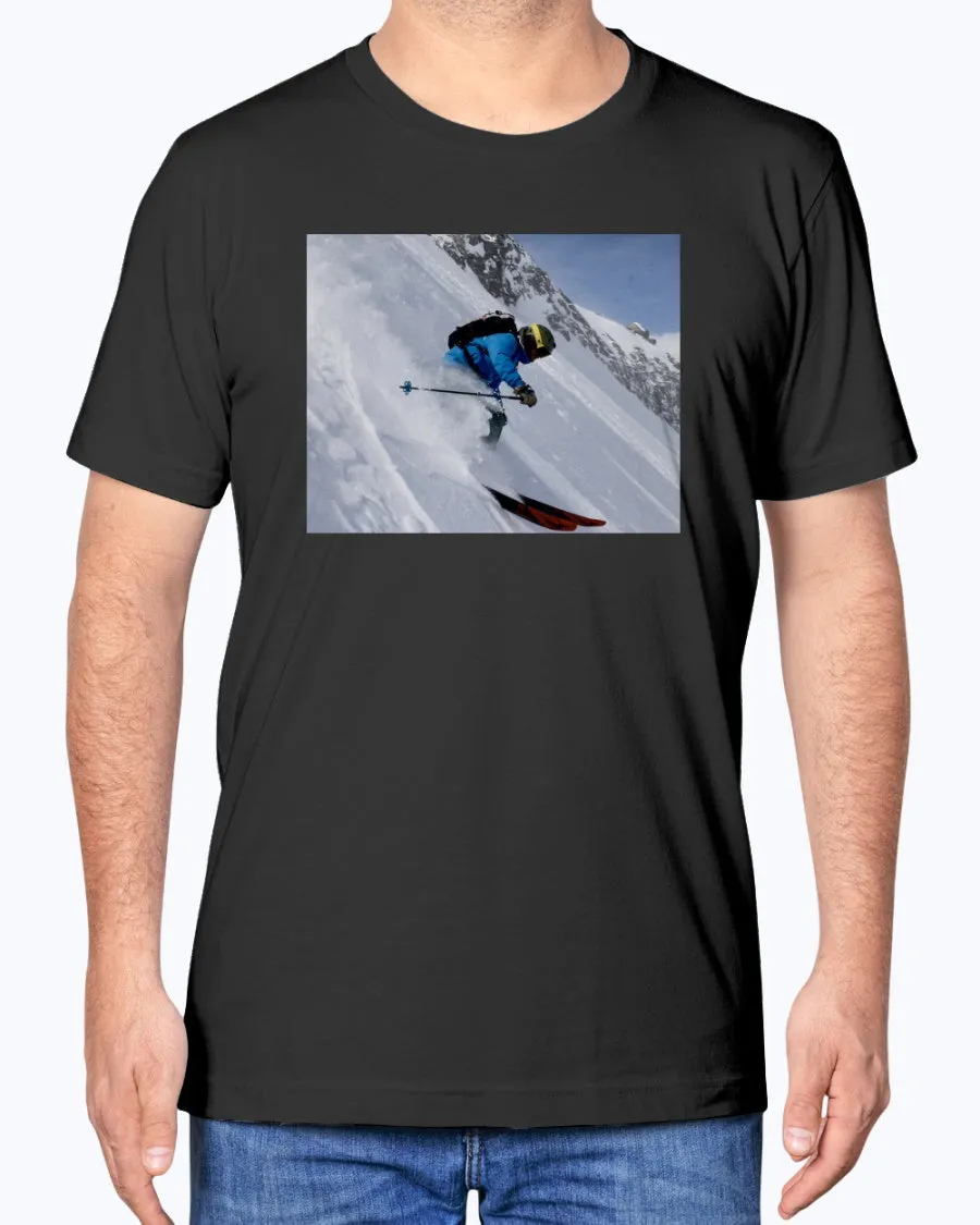 Glacial Plunge, Moss Apparel, Unisex T-Shirt sold by Moss Apparel product image thumbnail 2