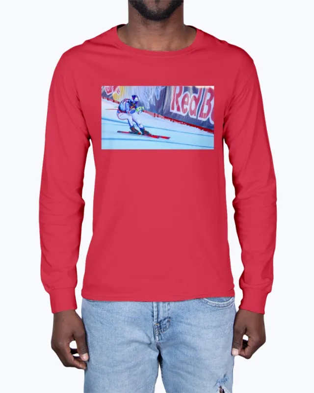 Red Bull Racer, Moss Apparel, World Championship, Unisex Long Sleeve T-Shirt made by Moss Apparel
