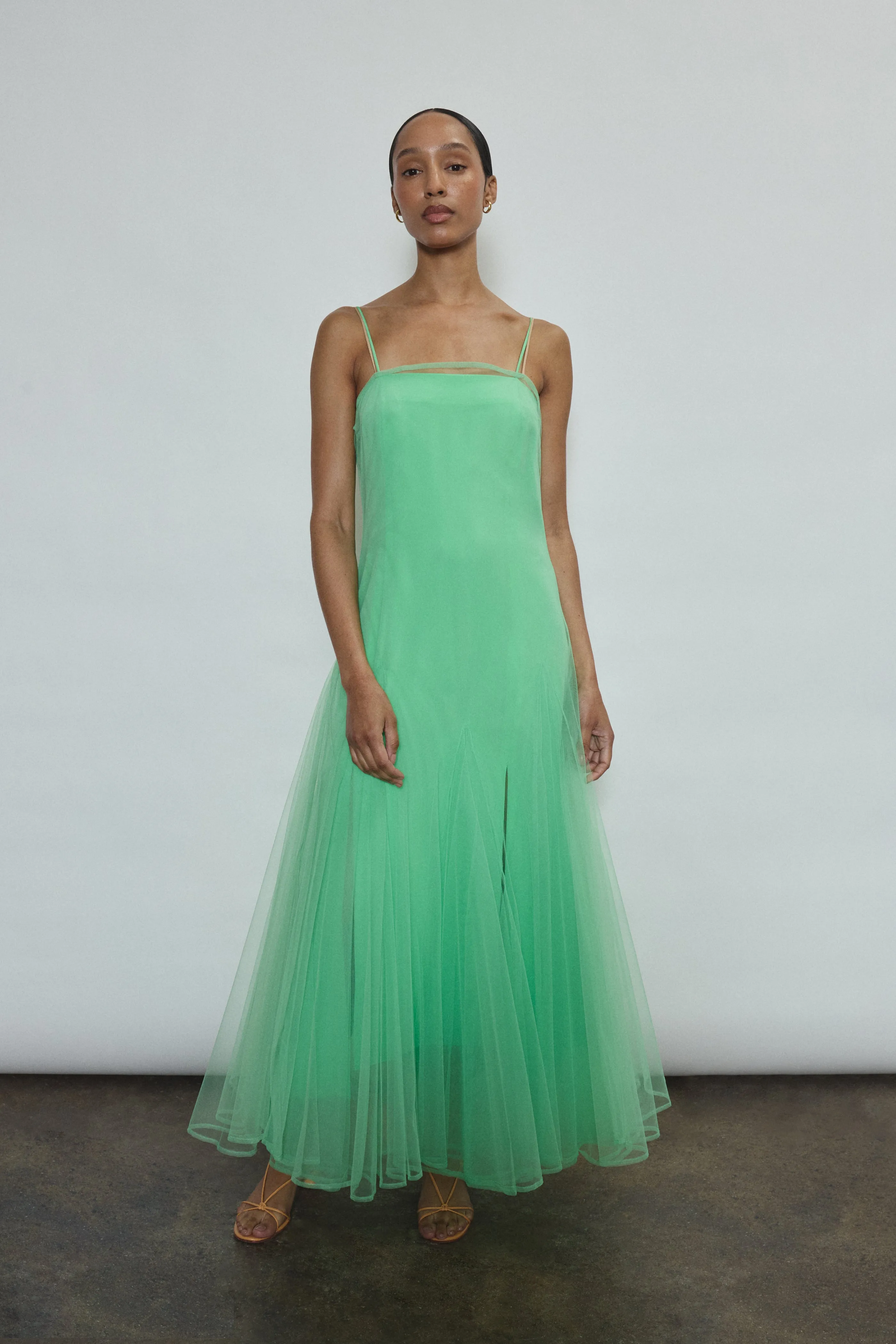 Theodora Dress - Celadon sold by Kamperett product image thumbnail 4