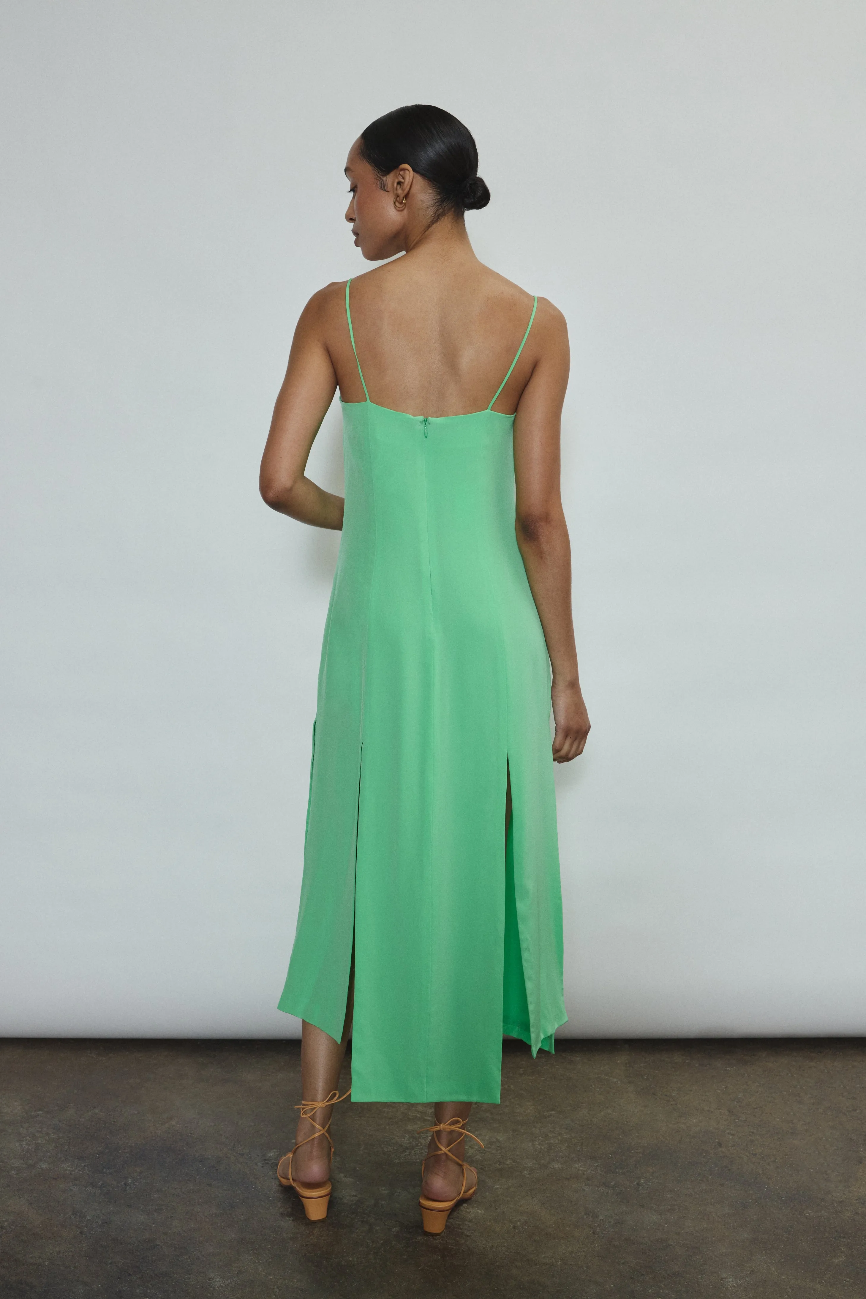 Theodora Dress - Celadon sold by Kamperett product image thumbnail 3