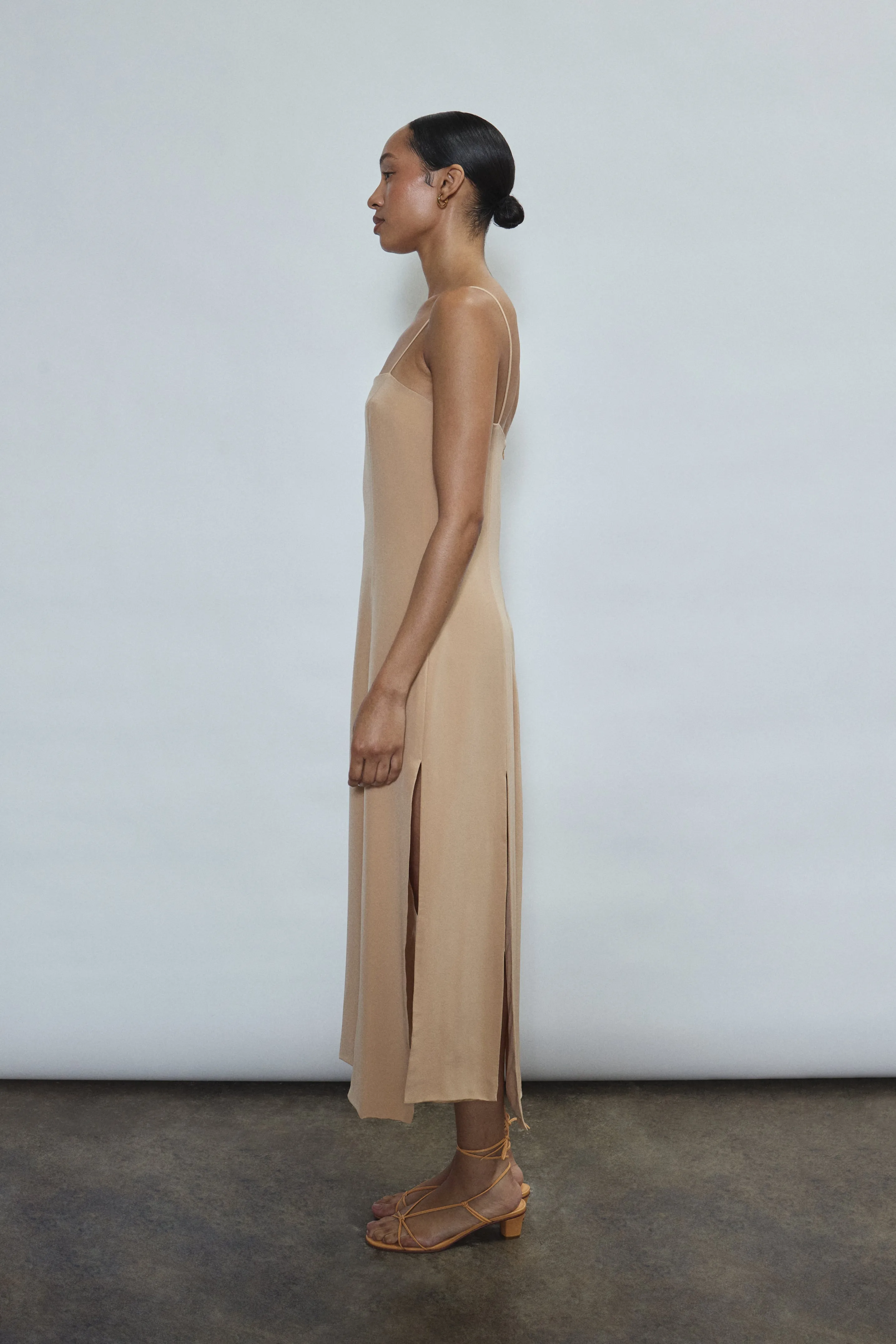 Theodora Dress - Buff sold by Kamperett product image thumbnail 2