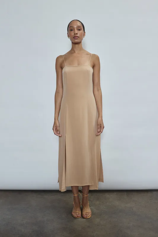 Theodora Dress - Buff made by Kamperett