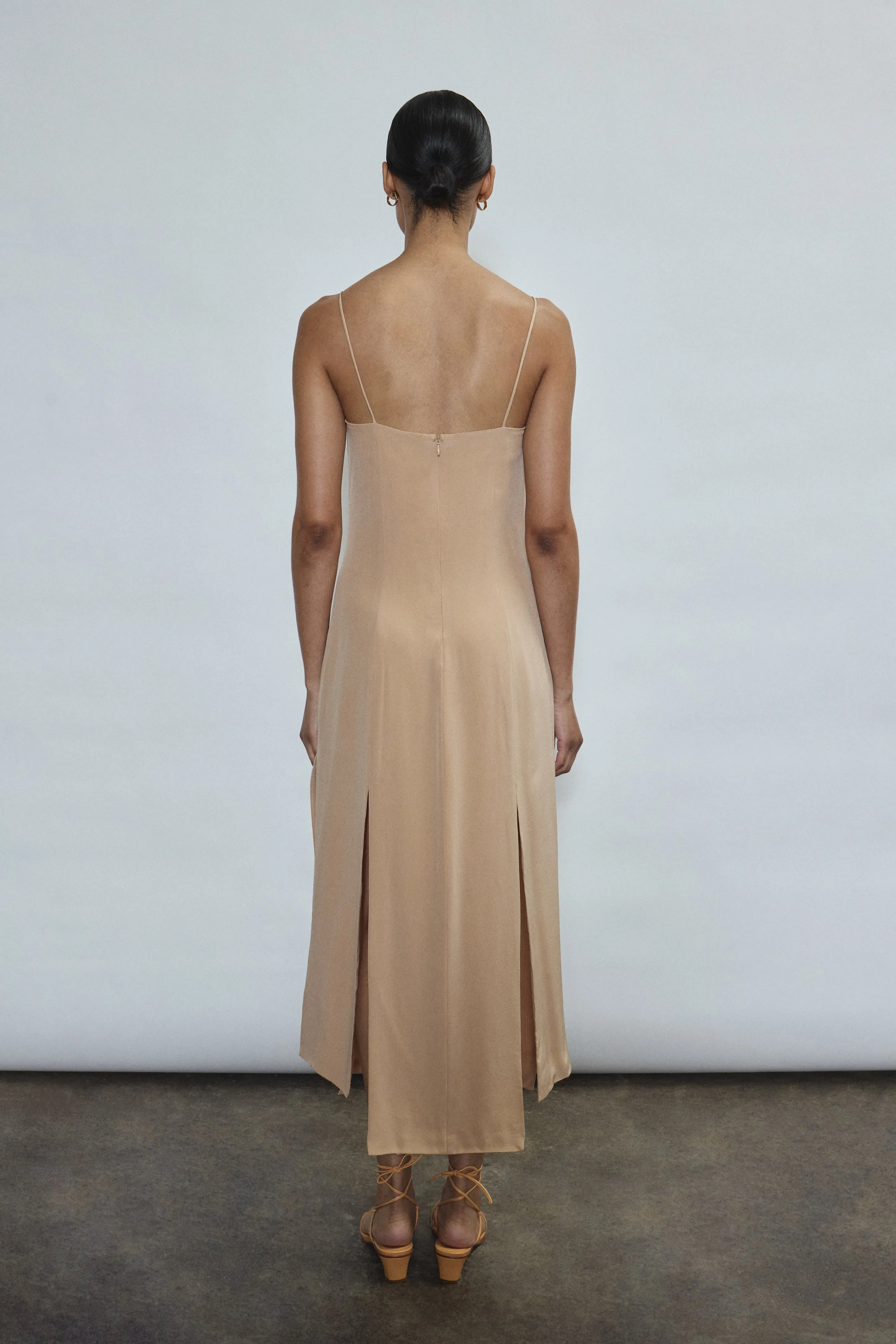 Theodora Dress - Buff sold by Kamperett product image thumbnail 3