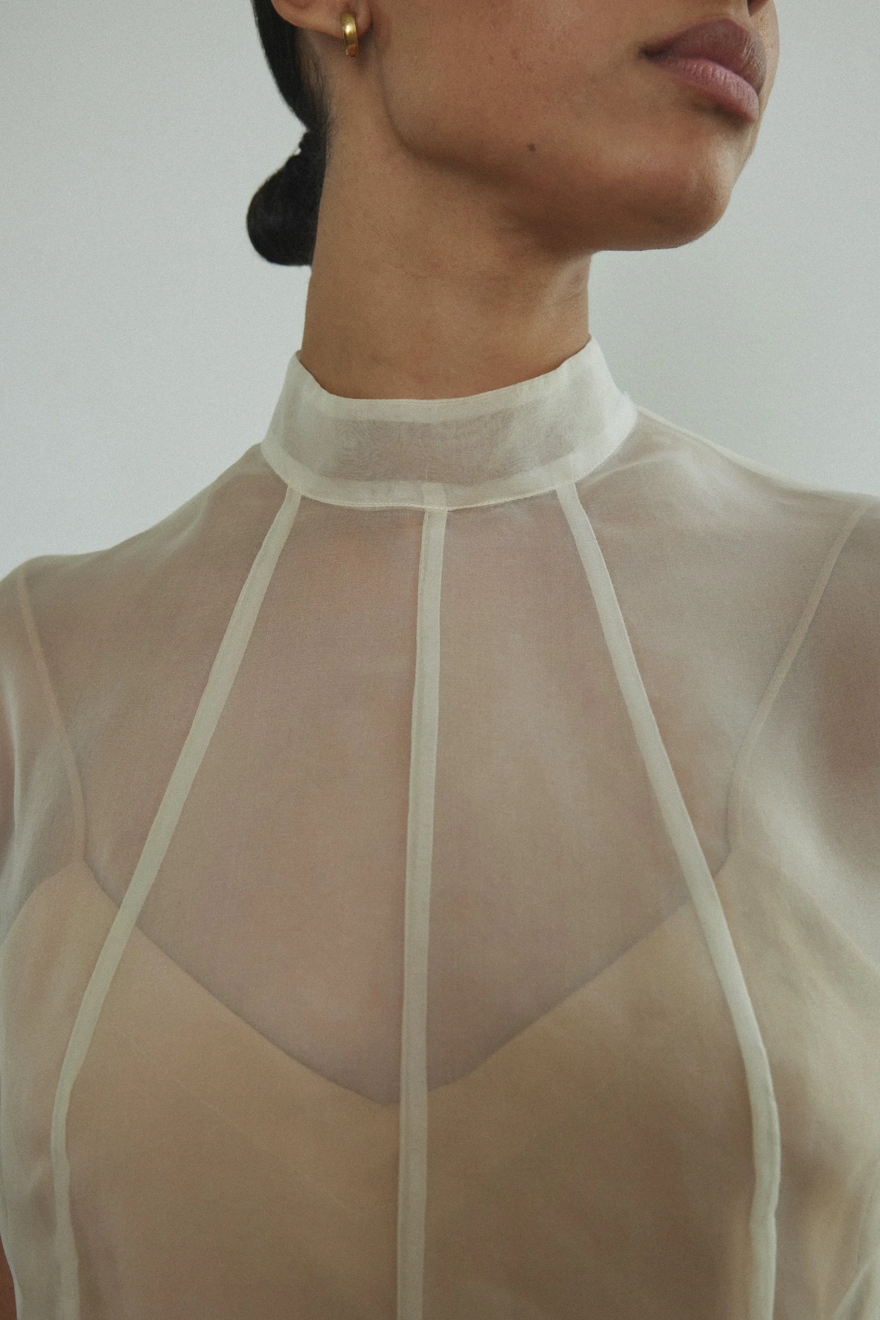 Reine Dress - Ivory sold by Kamperett product image thumbnail 3