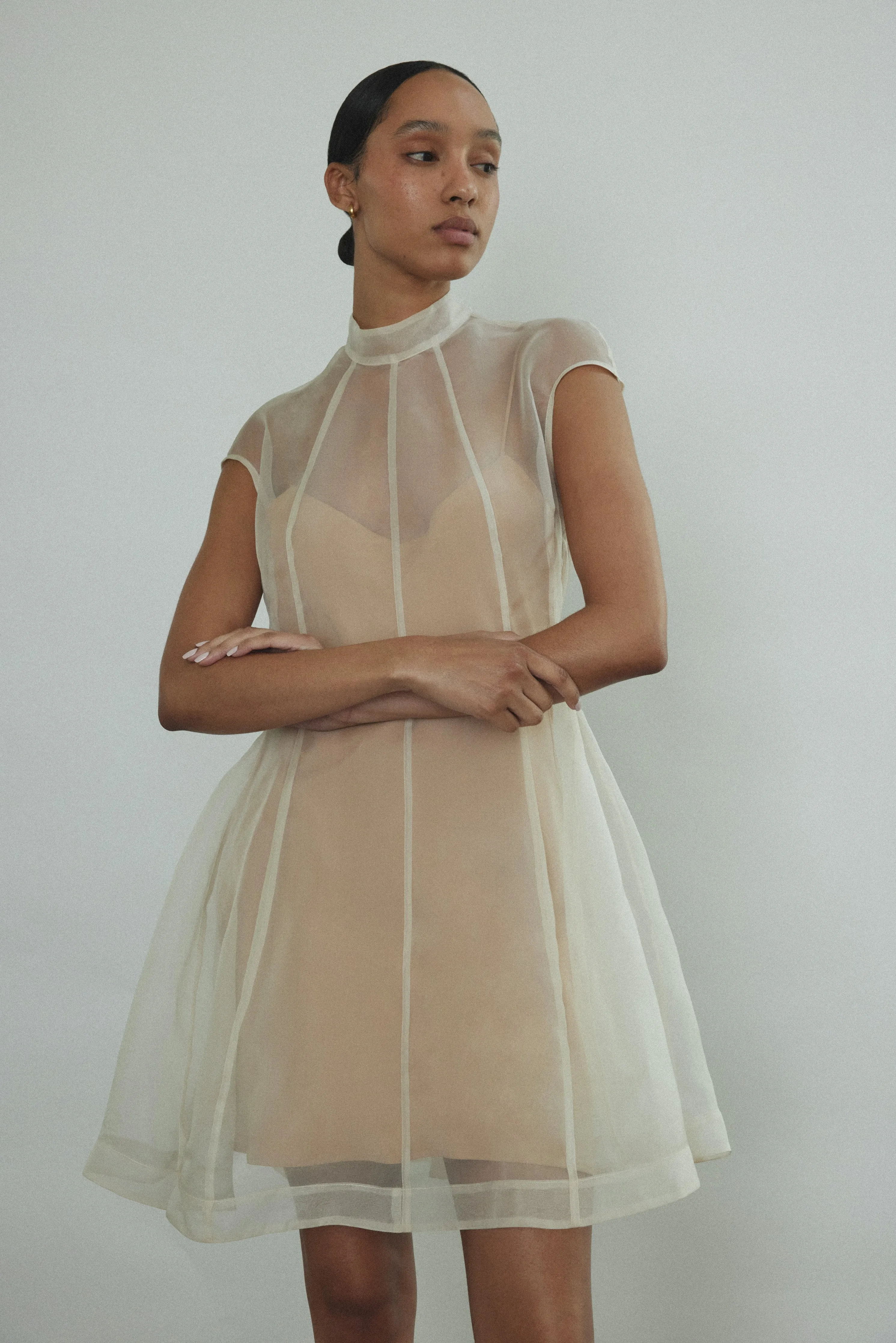 Reine Dress - Ivory sold by Kamperett