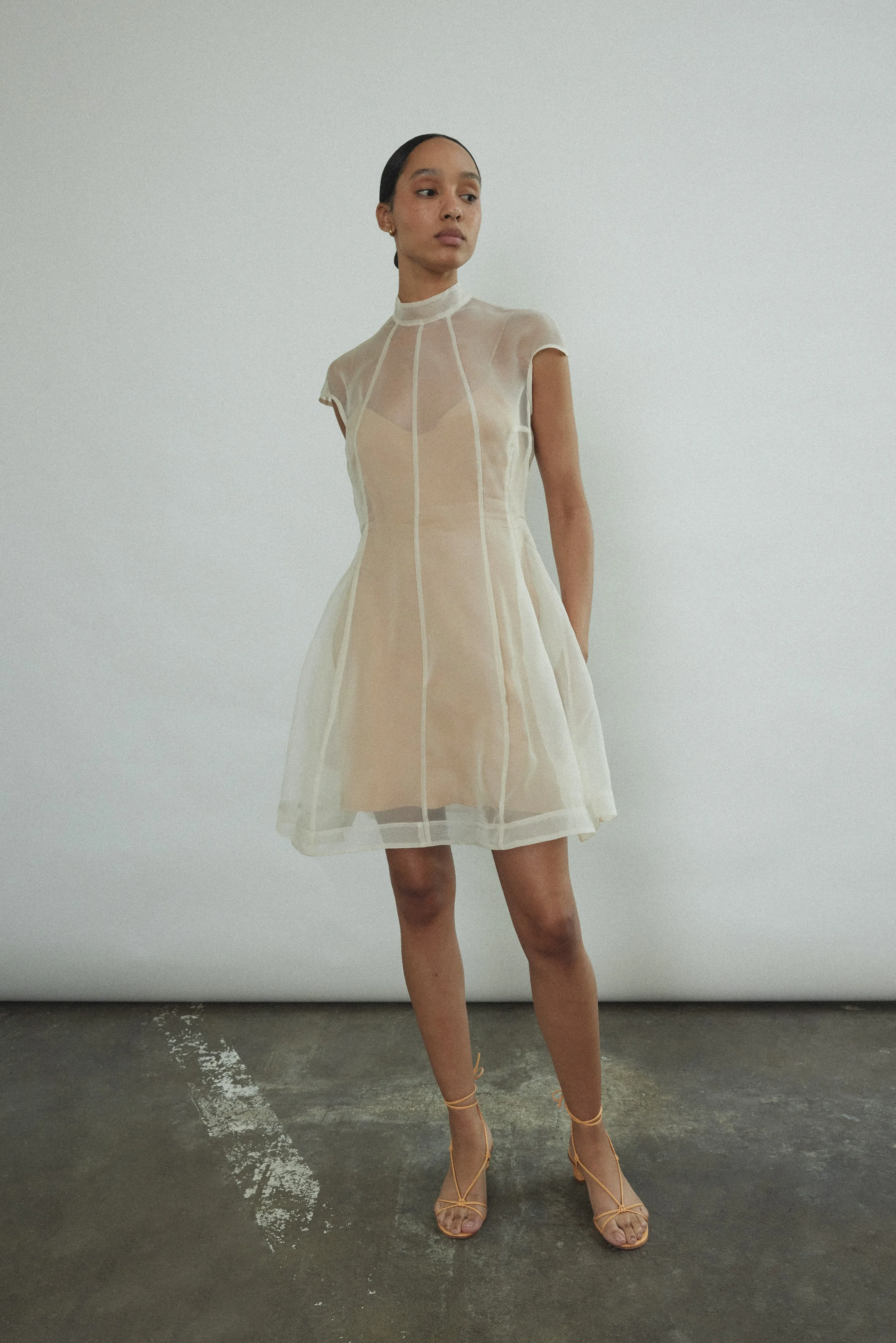 Reine Dress - Ivory sold by Kamperett product image thumbnail 2