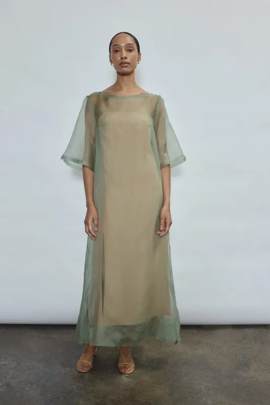 Thea Sheath Dress - Jade made by Kamperett