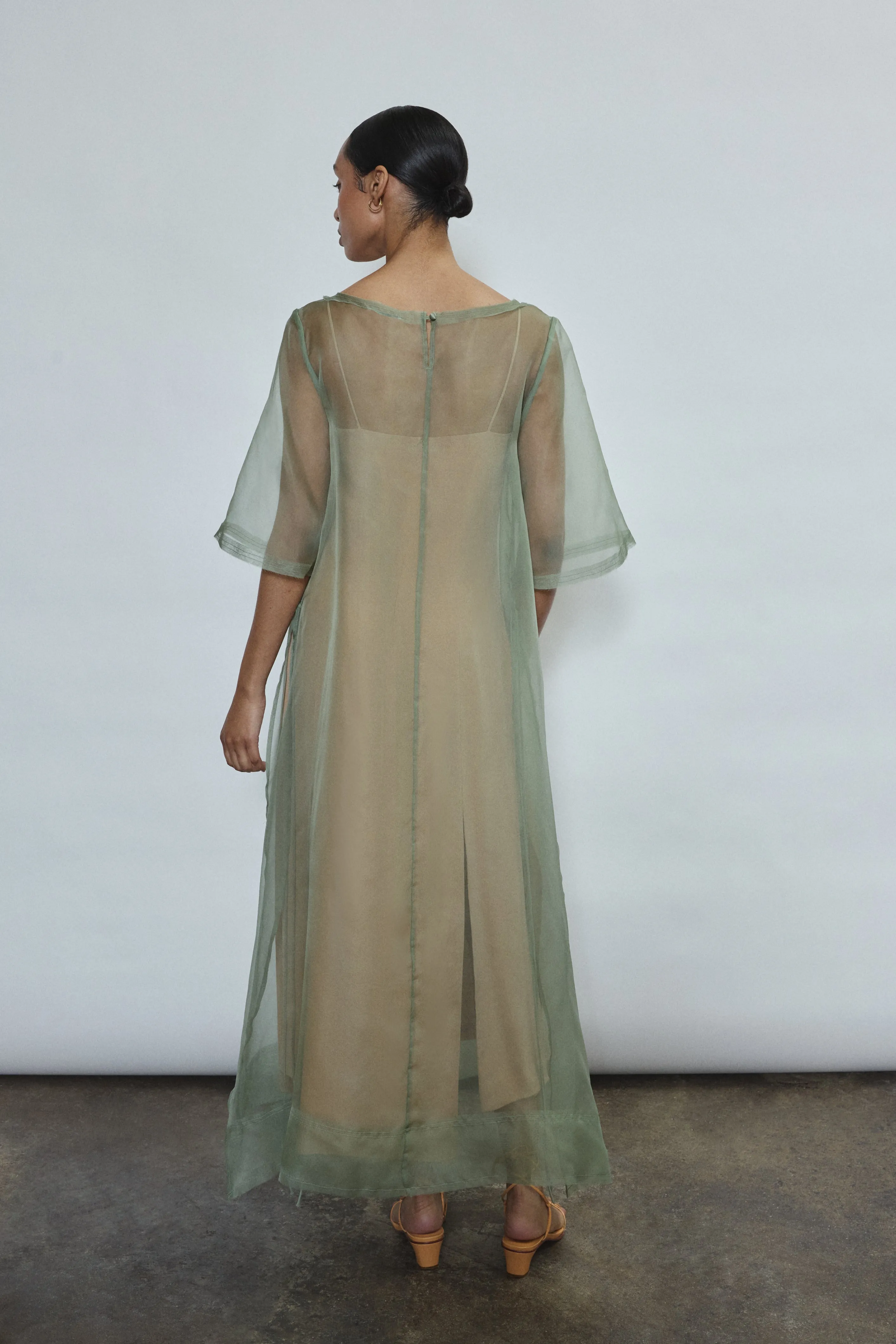 Thea Sheath Dress - Jade sold by Kamperett product image thumbnail 3