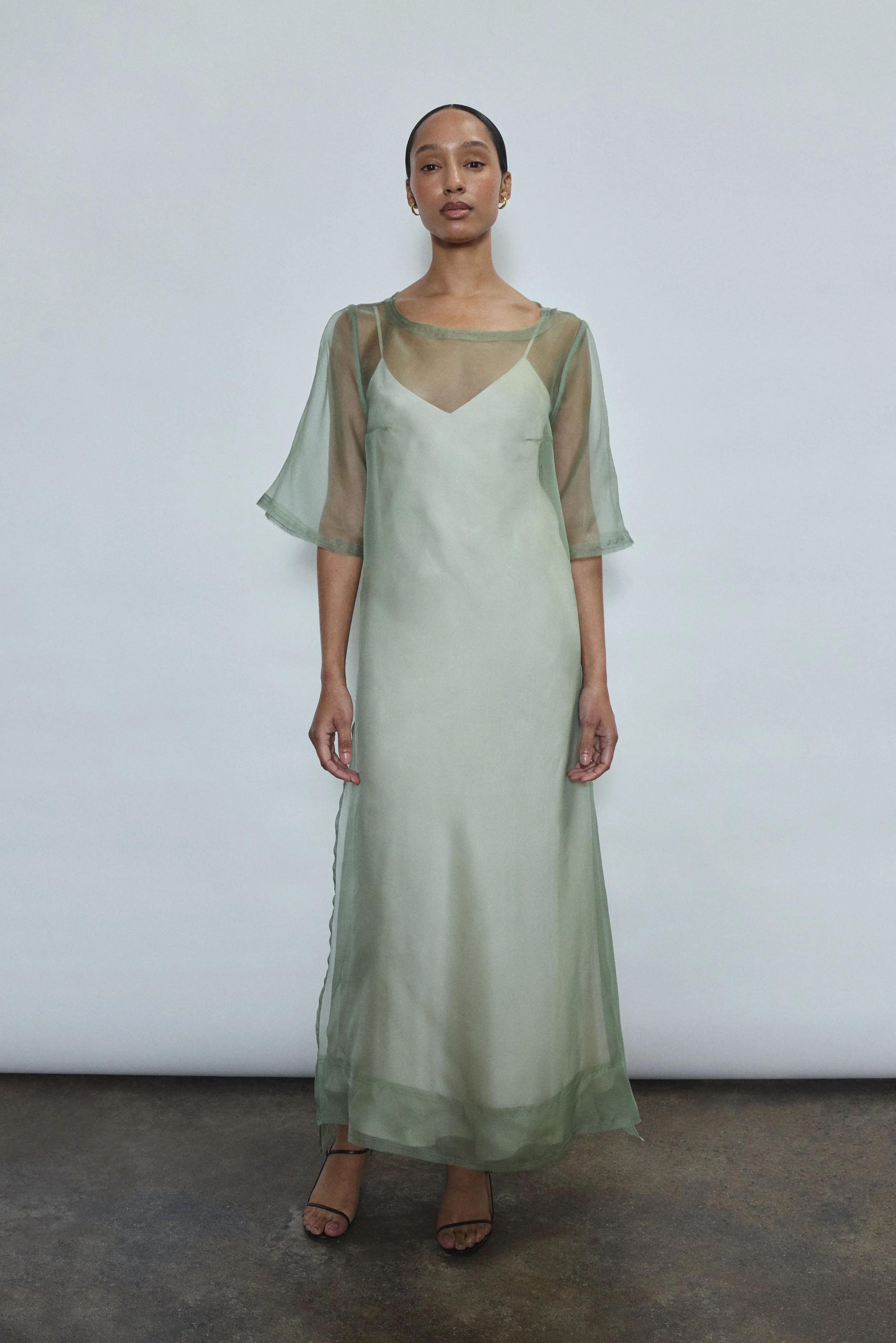 Thea Sheath Dress - Jade sold by Kamperett product image thumbnail 5