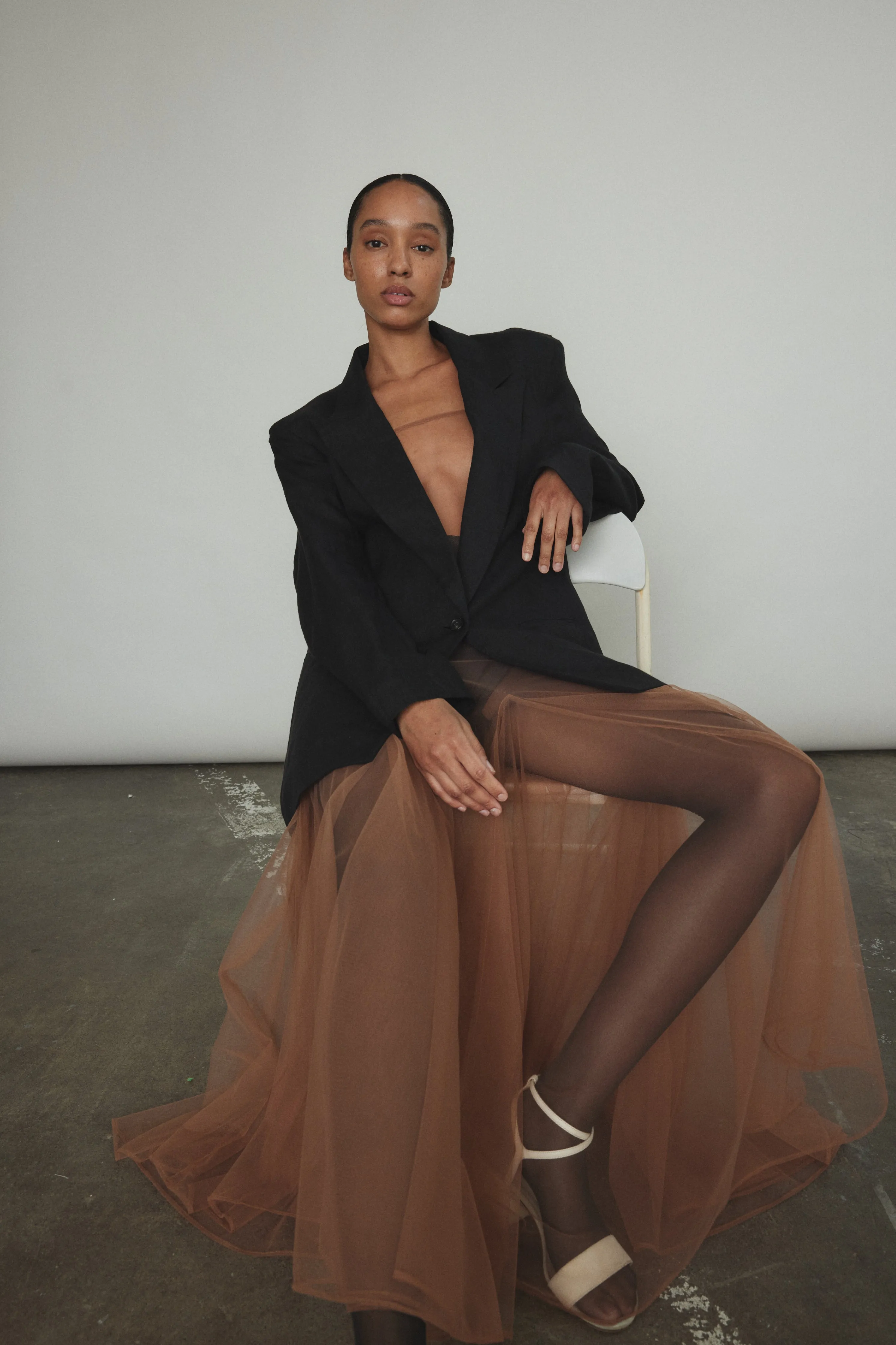 Camille Dress - Mocha sold by Kamperett product image thumbnail 4