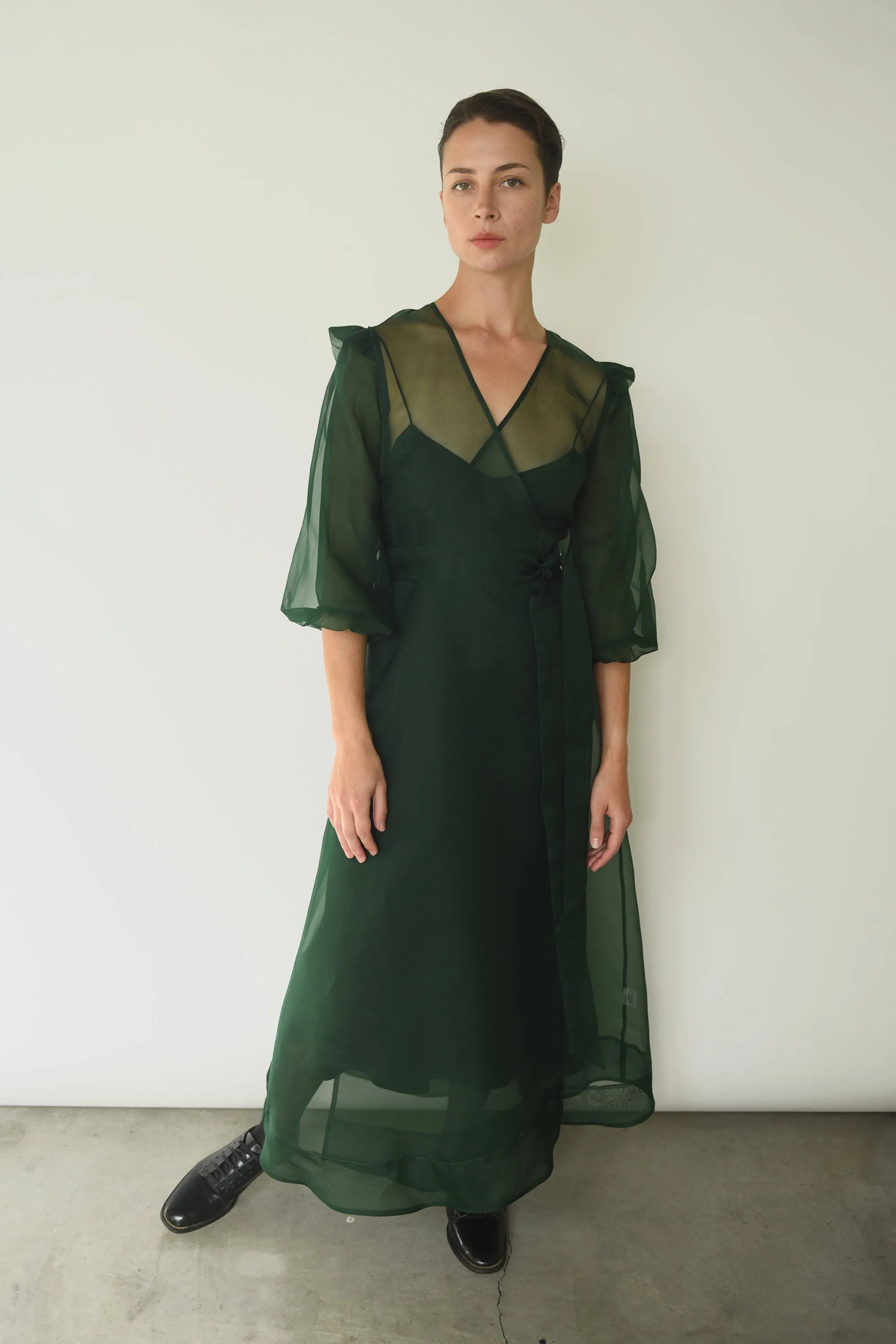 Loretta Midi - Dark Green sold by Kamperett product image thumbnail 4