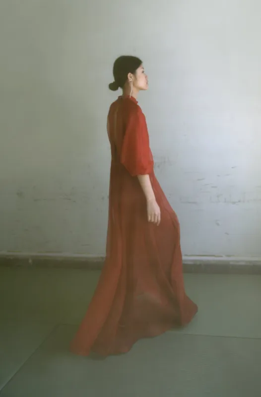 Meiere Gown - Rust made by Kamperett