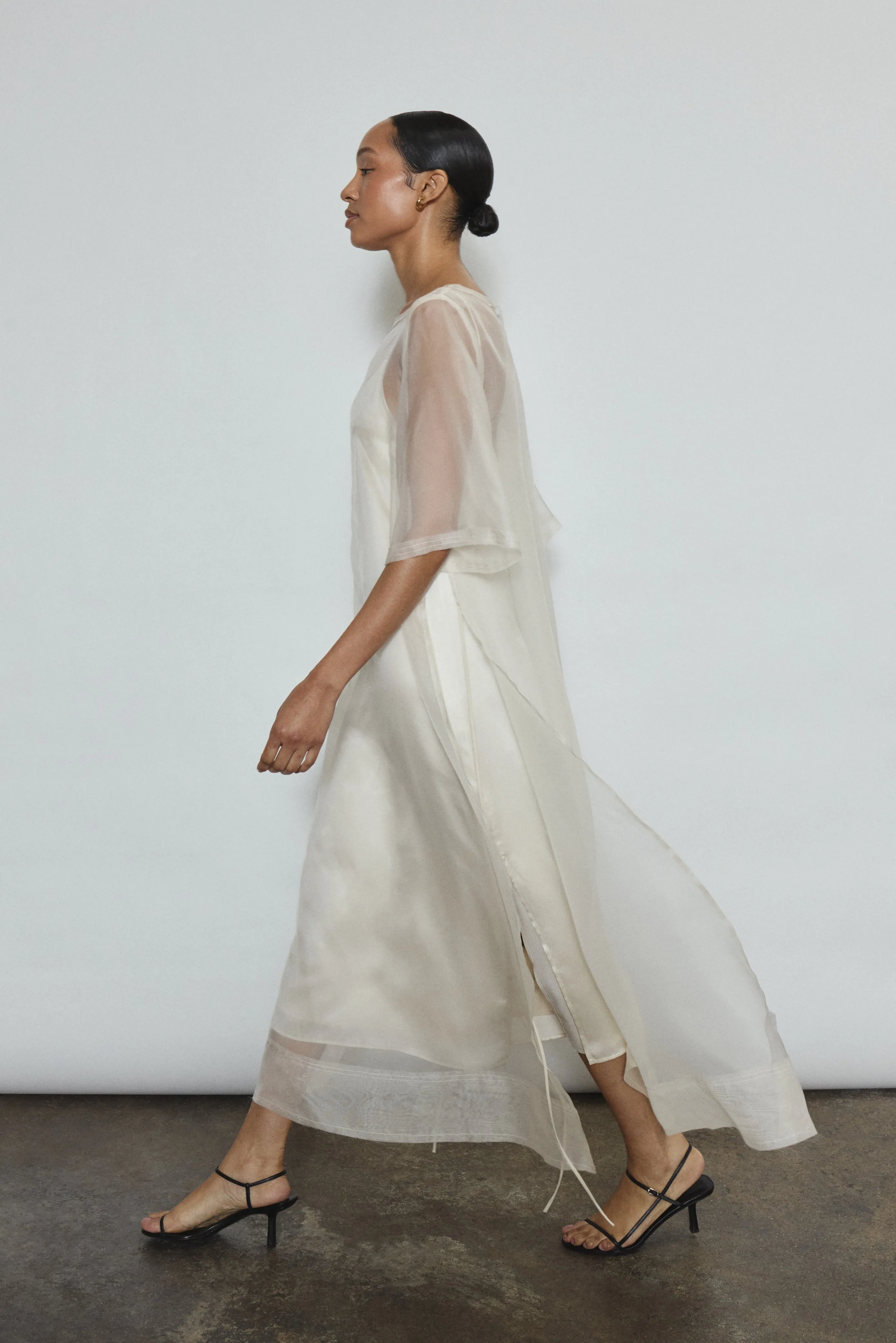 Sade Slip Dress - Ivory sold by Kamperett product image thumbnail 5