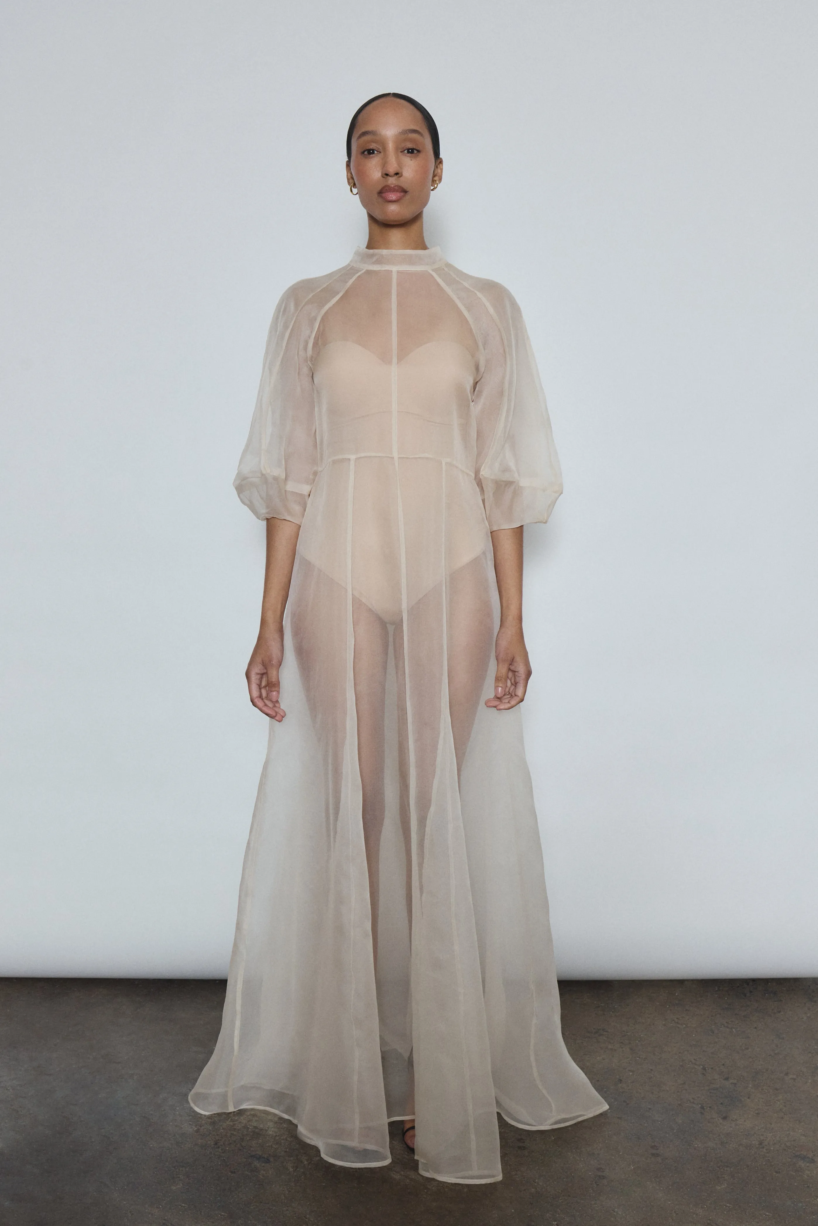 Meiere Gown - Ivory sold by Kamperett product image thumbnail 2