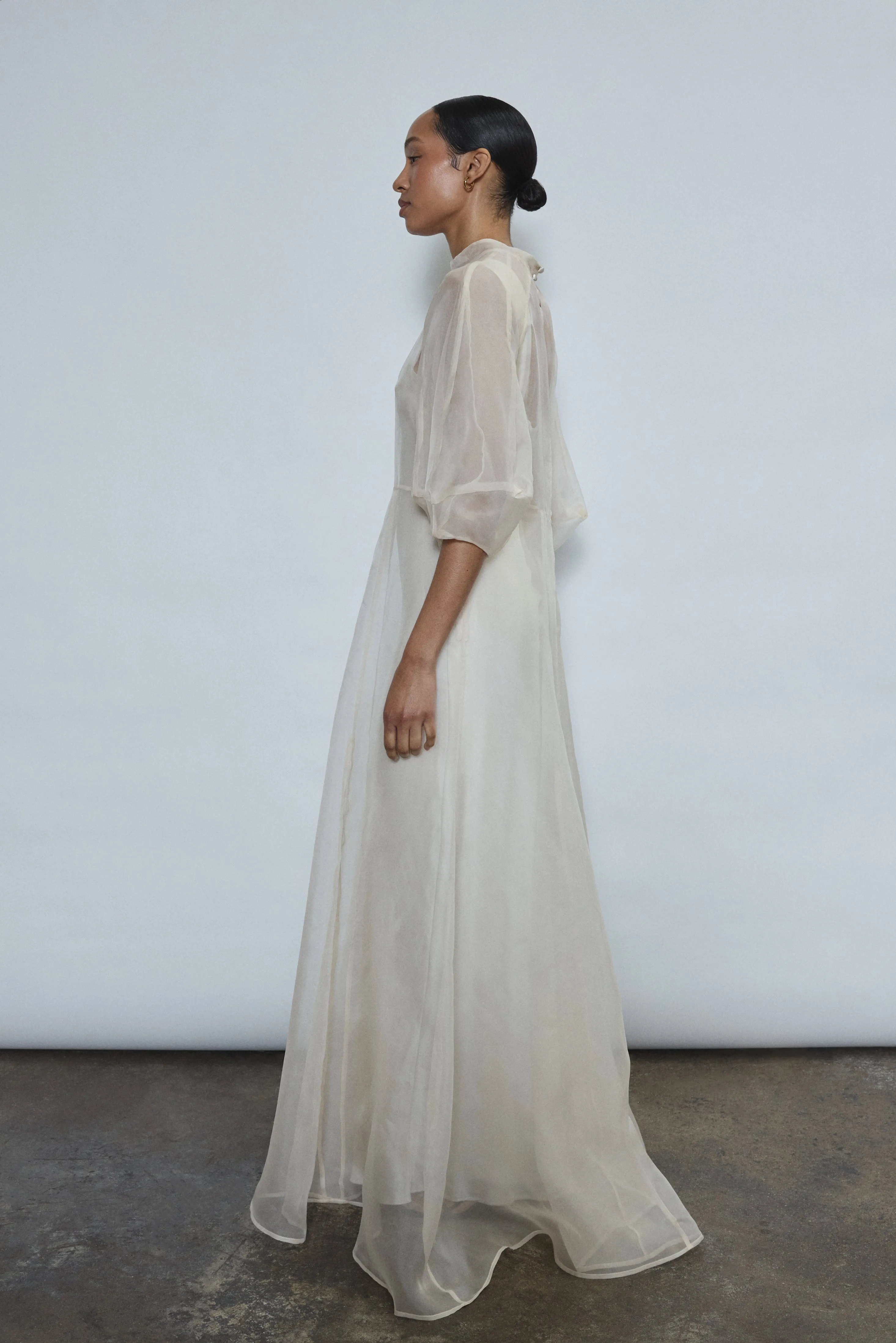 Meiere Gown - Ivory sold by Kamperett product image thumbnail 3
