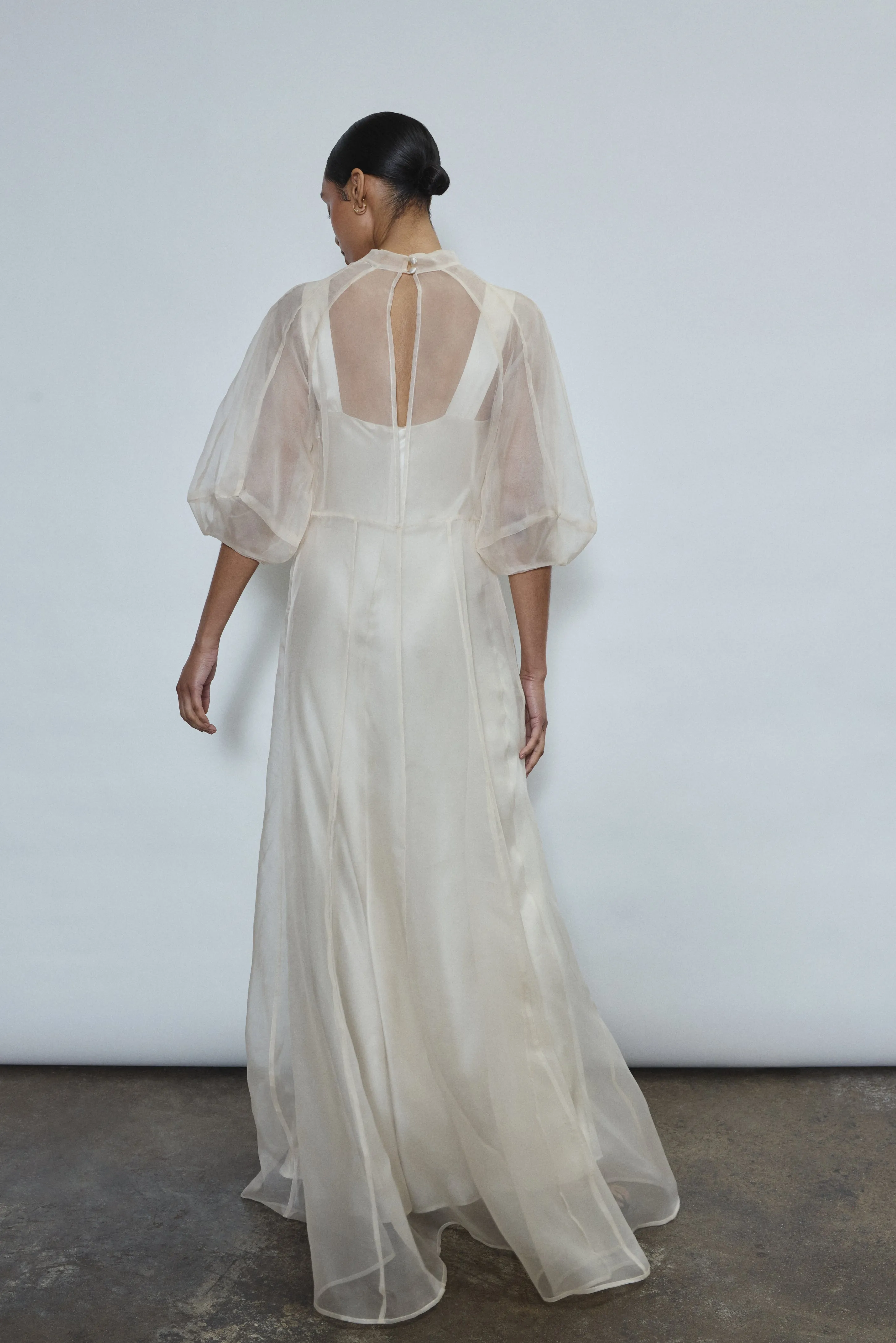 Meiere Gown - Ivory sold by Kamperett product image thumbnail 4