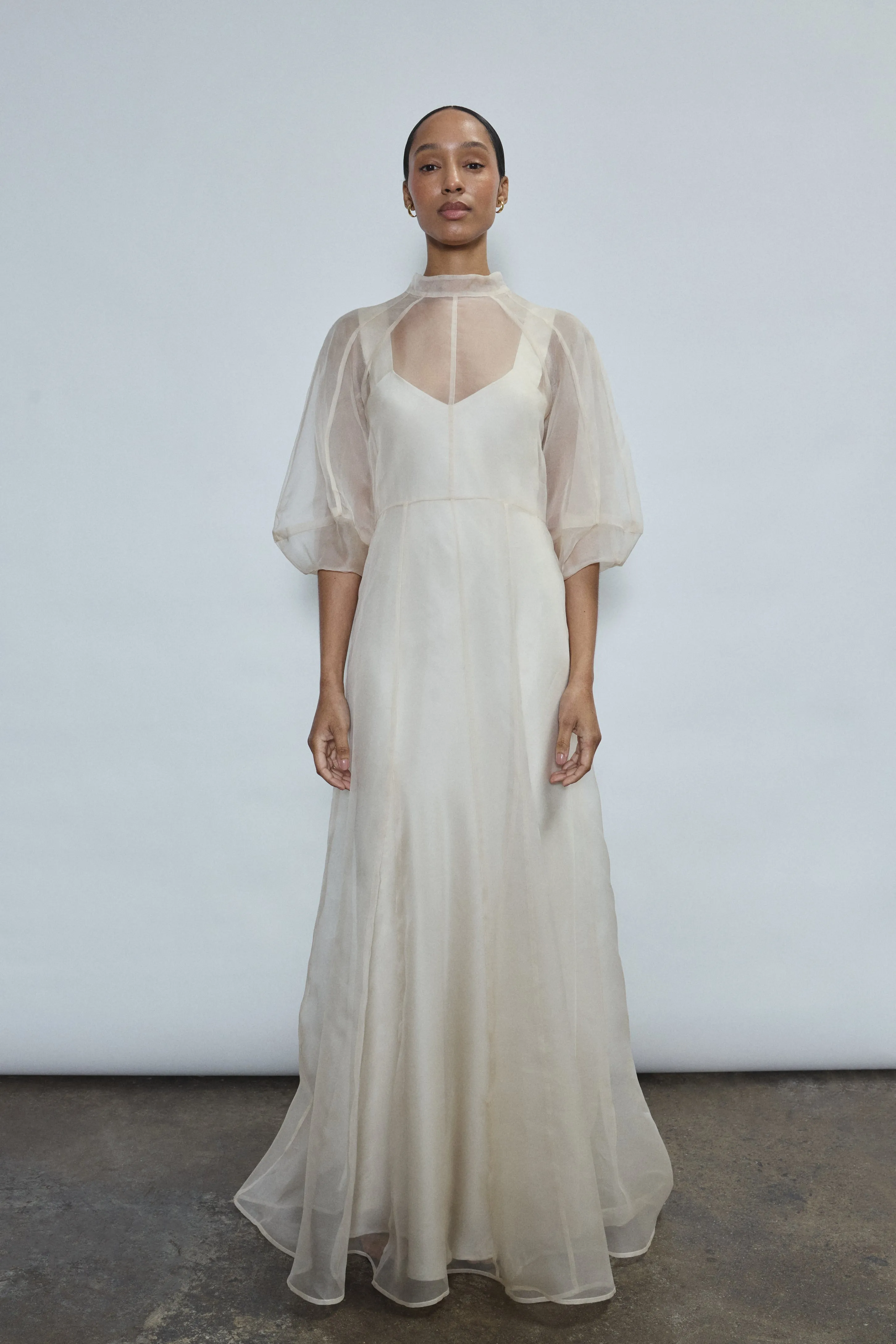 Meiere Gown - Ivory sold by Kamperett