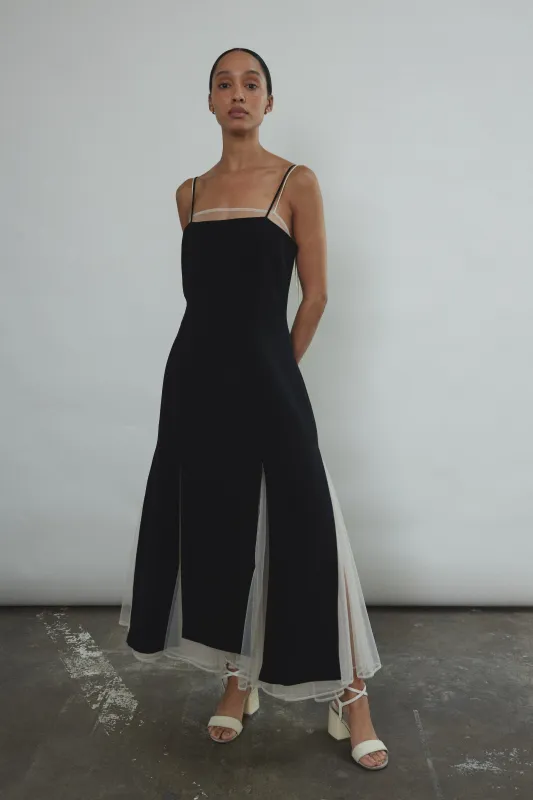 Theodora Dress - Black made by Kamperett