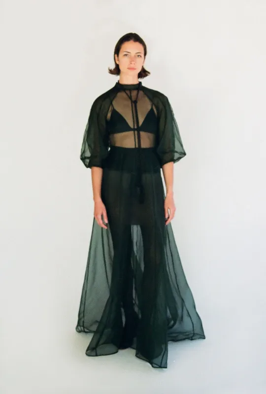 Meiere Gown - Dark Green made by Kamperett