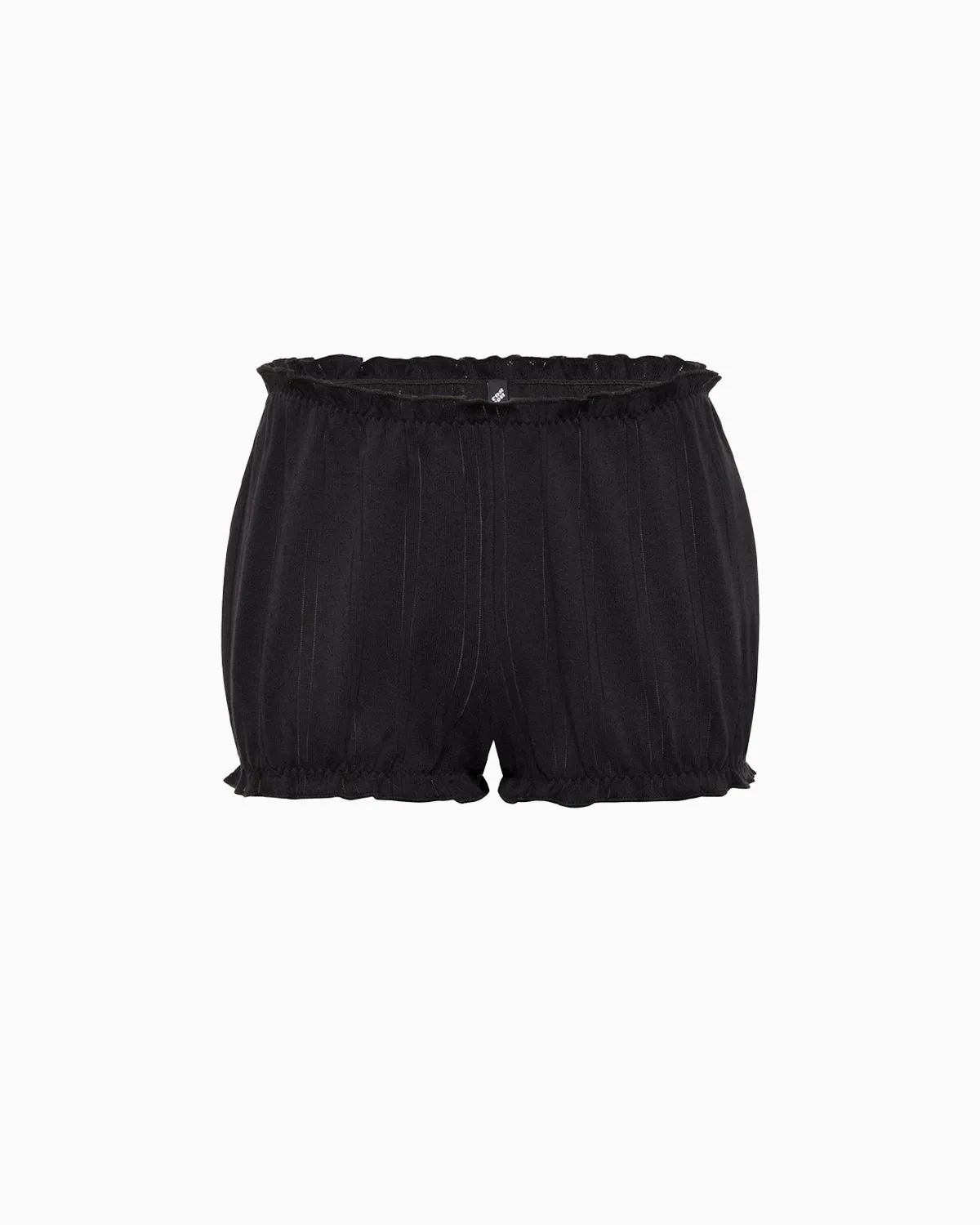 The Bloomer: Black Pointelle sold by Cou Cou Intimates