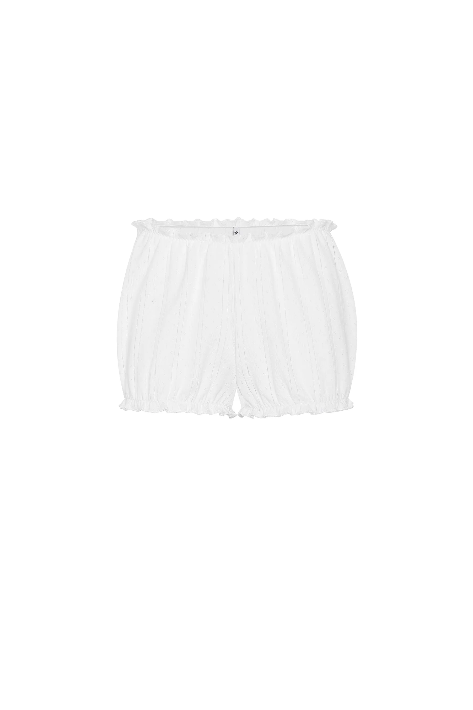 The Bloomer: White Pointelle sold by Cou Cou Intimates product image thumbnail 3
