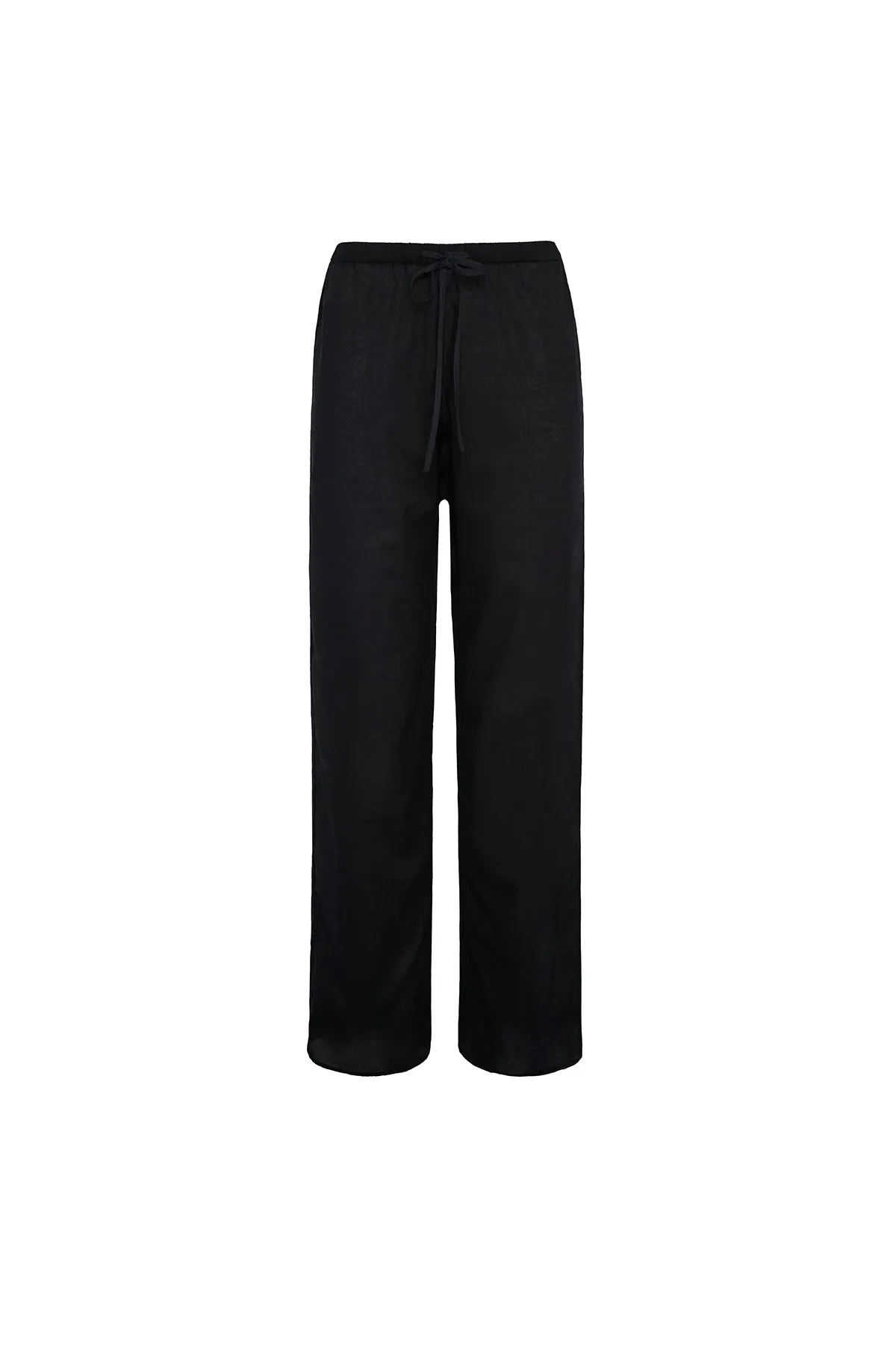 The Pant: Black Cotton Voile sold by Cou Cou Intimates product image thumbnail 3