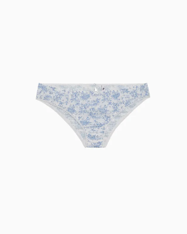 The French Brief: Toile De Jouy Cotton Voile made by Cou Cou Intimates