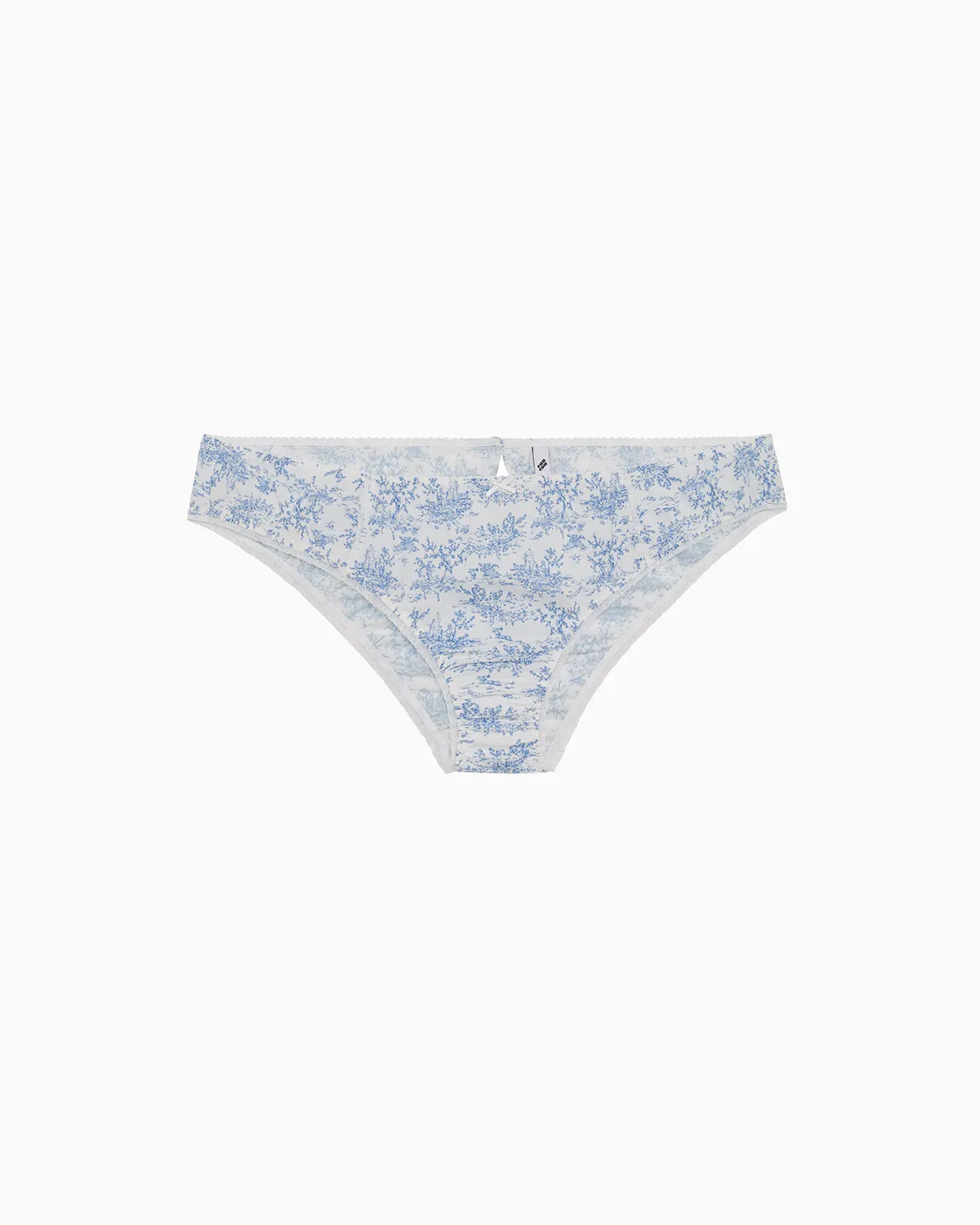 The French Brief: Toile De Jouy Cotton Voile sold by Cou Cou Intimates