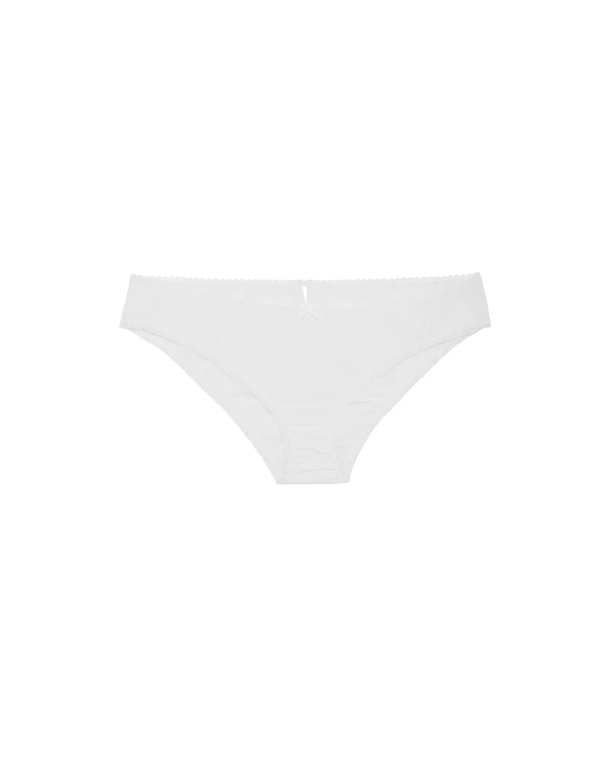 The French Brief: White Cotton Voile sold by Cou Cou Intimates product image thumbnail 3