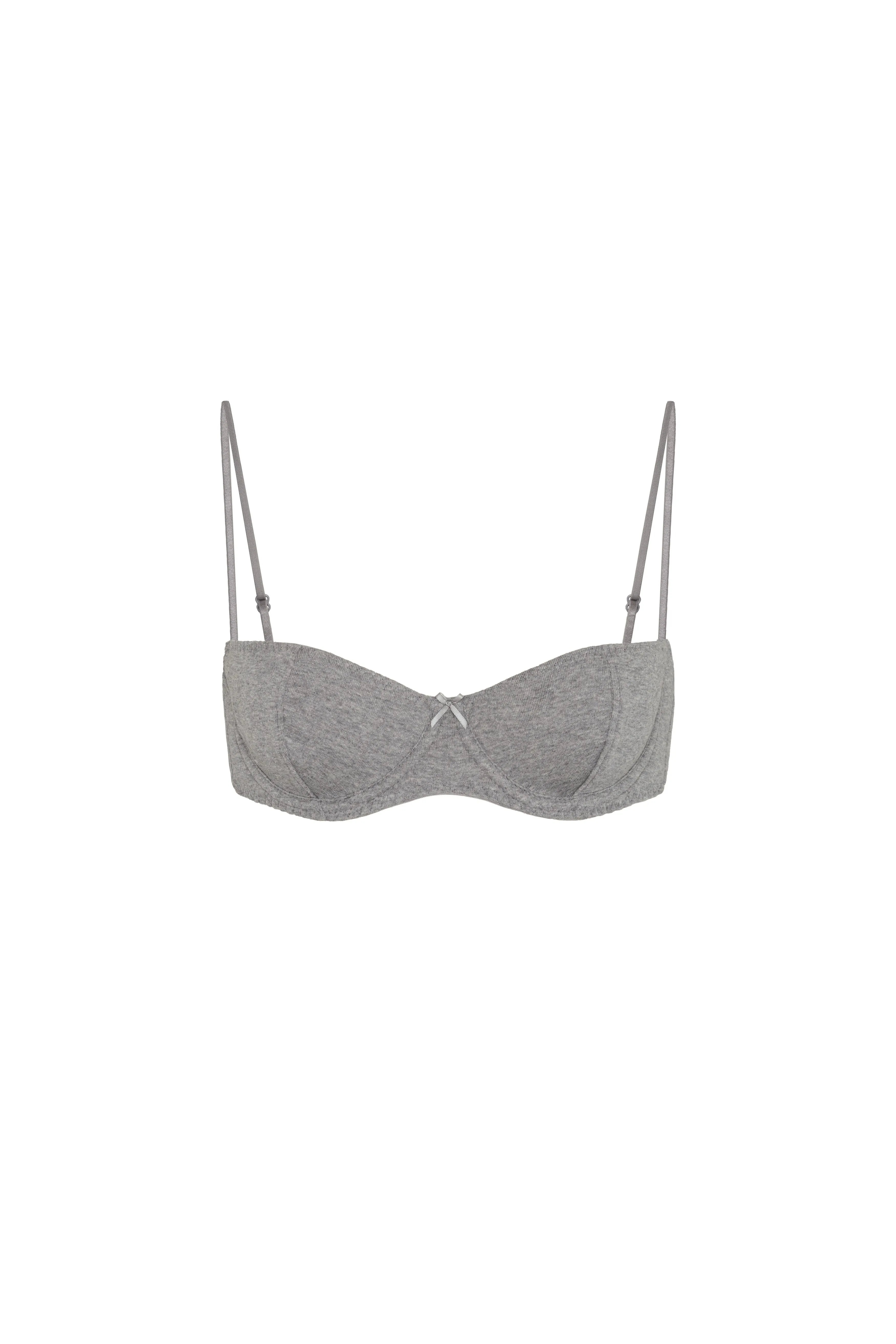 The Teacup: Grey Cotton Jersey sold by Cou Cou Intimates product image thumbnail 3