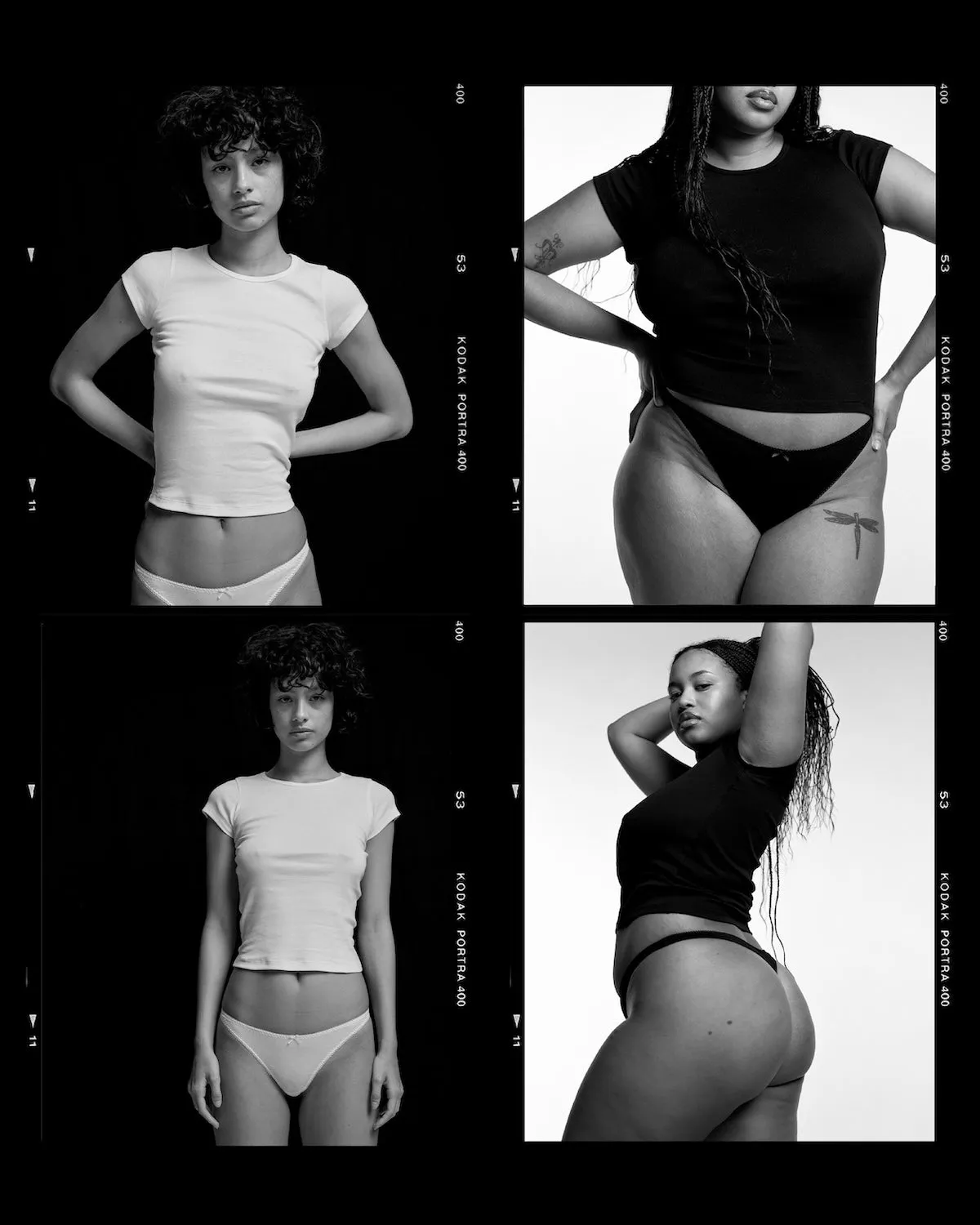 The Thong: Black Cotton Jersey sold by Cou Cou Intimates product image thumbnail 5