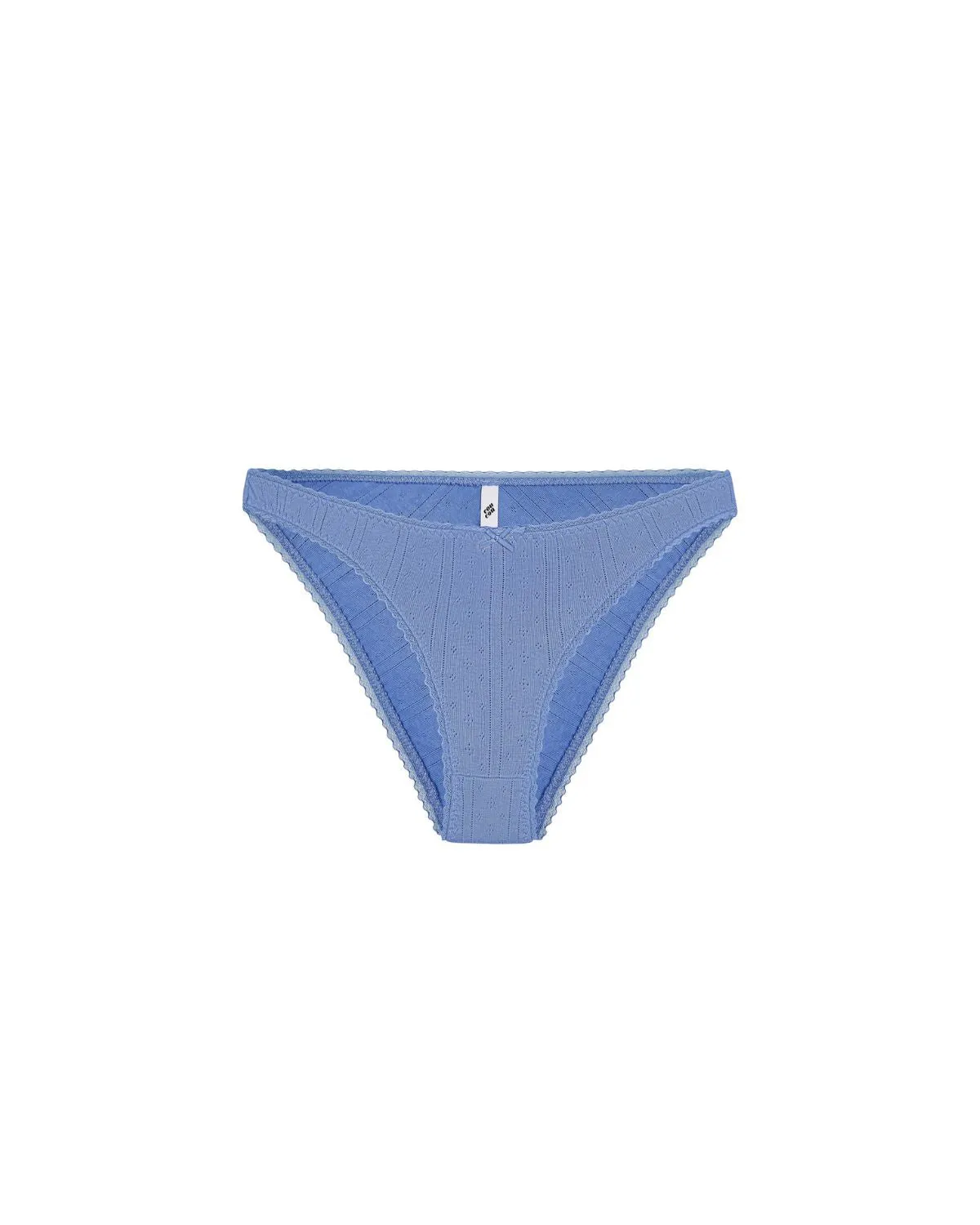 The High Rise: French Blue Pointelle sold by Cou Cou Intimates product image thumbnail 3