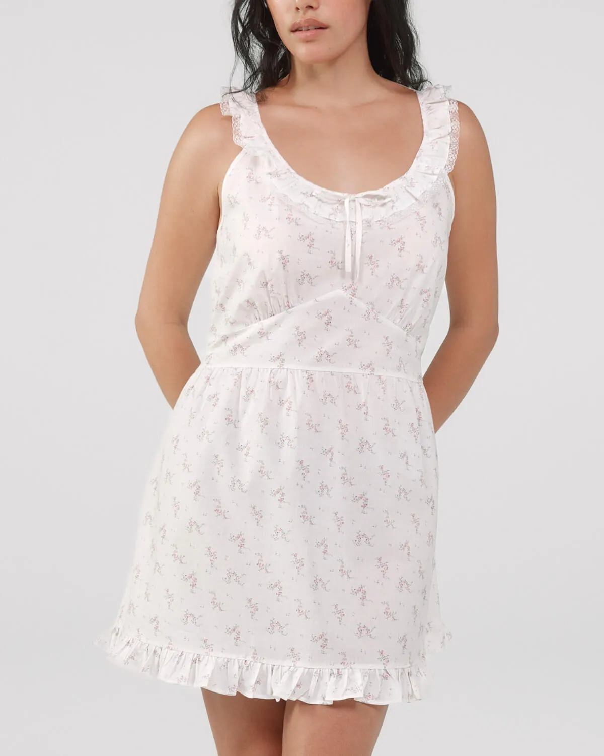 The Jardin Mini: French Blossom Cotton Voile sold by Cou Cou Intimates product image thumbnail 2