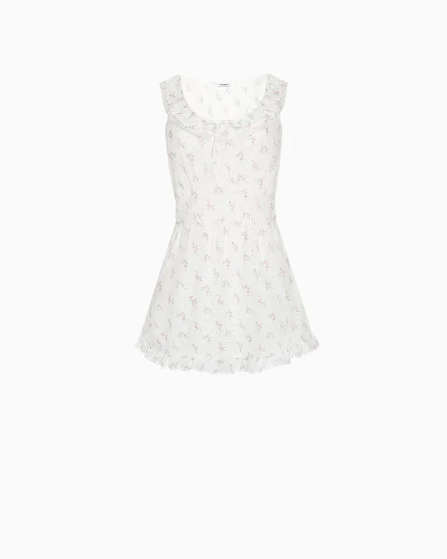 The Jardin Mini: French Blossom Cotton Voile made by Cou Cou Intimates