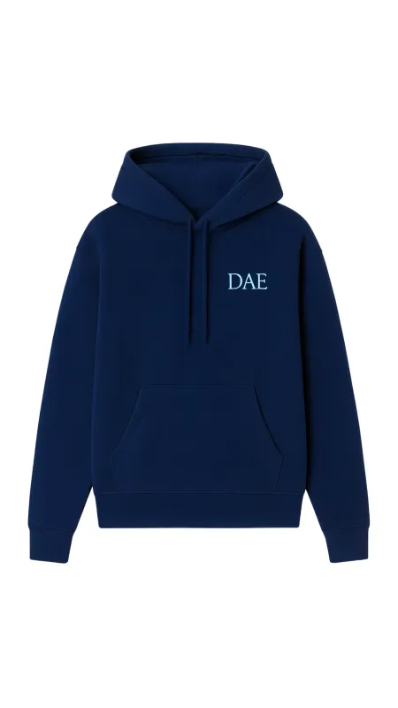 DAE Classic Hoodie - Navy Blue made by DAE