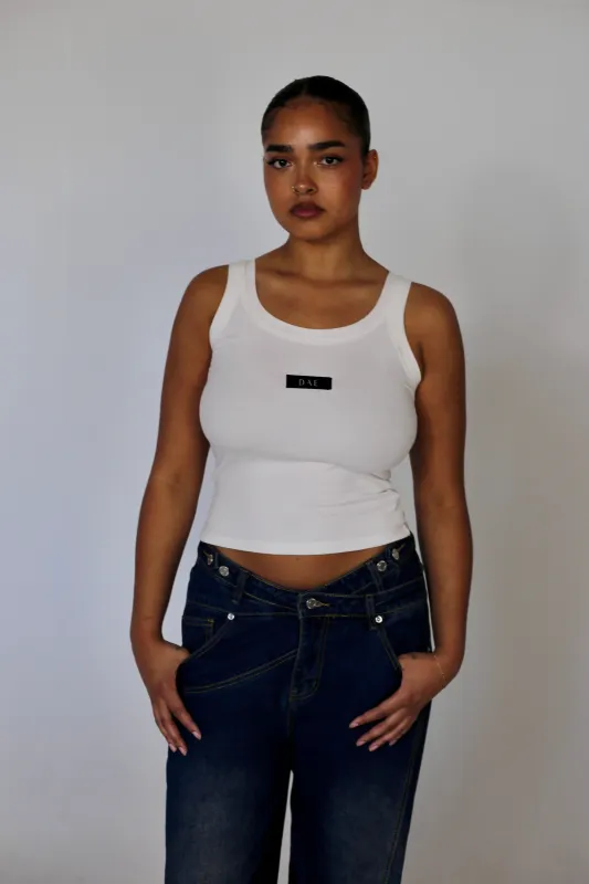 'The DAE Tank' - White (Logo Edition) made by DAE