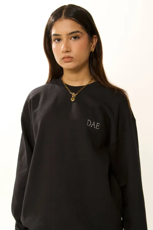 DAE Classic Sweatshirt - Black made by DAE