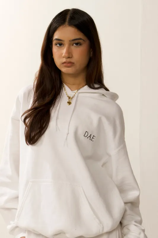 DAE Classic Hoodie - White made by DAE