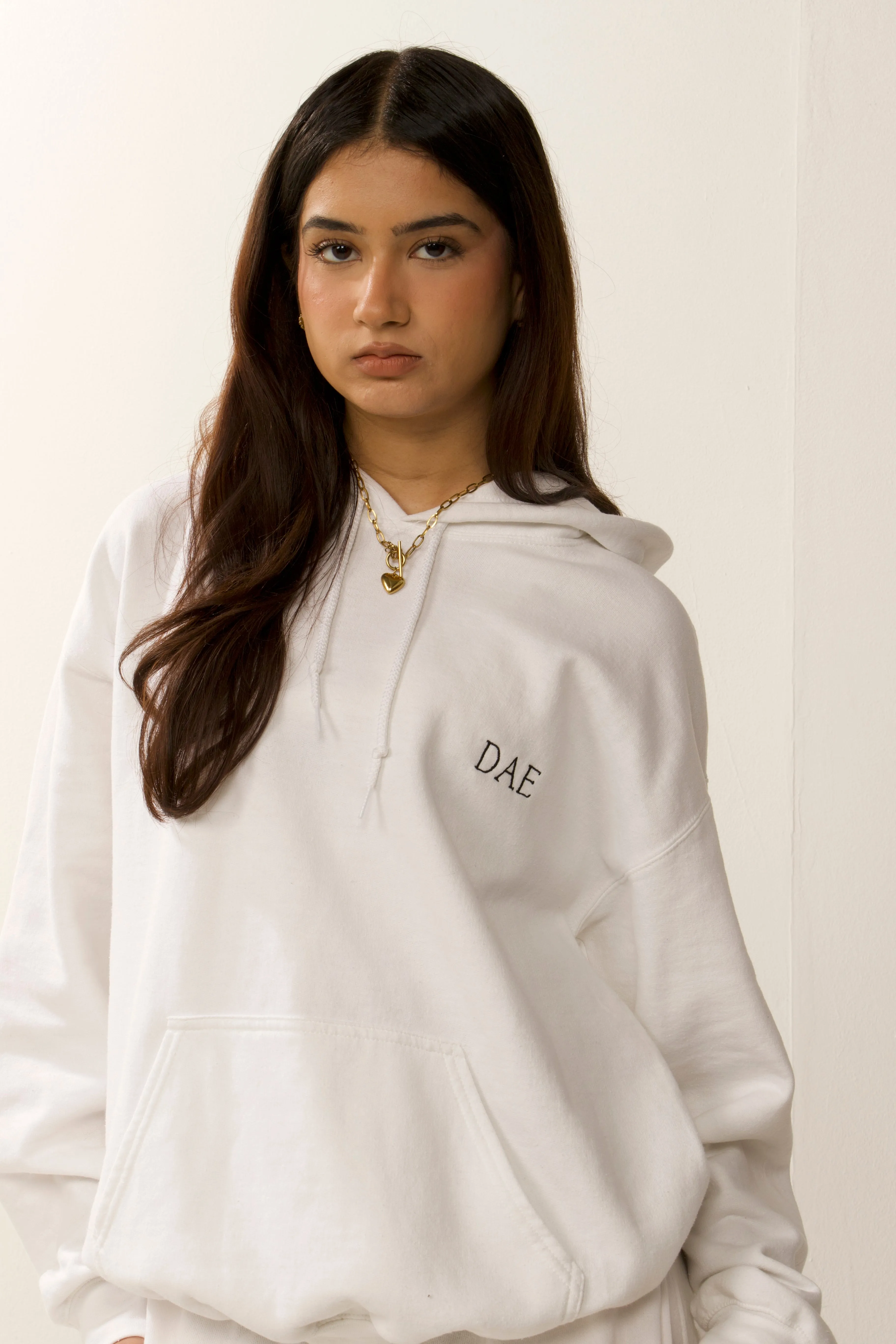 DAE Classic Hoodie - White sold by DAE