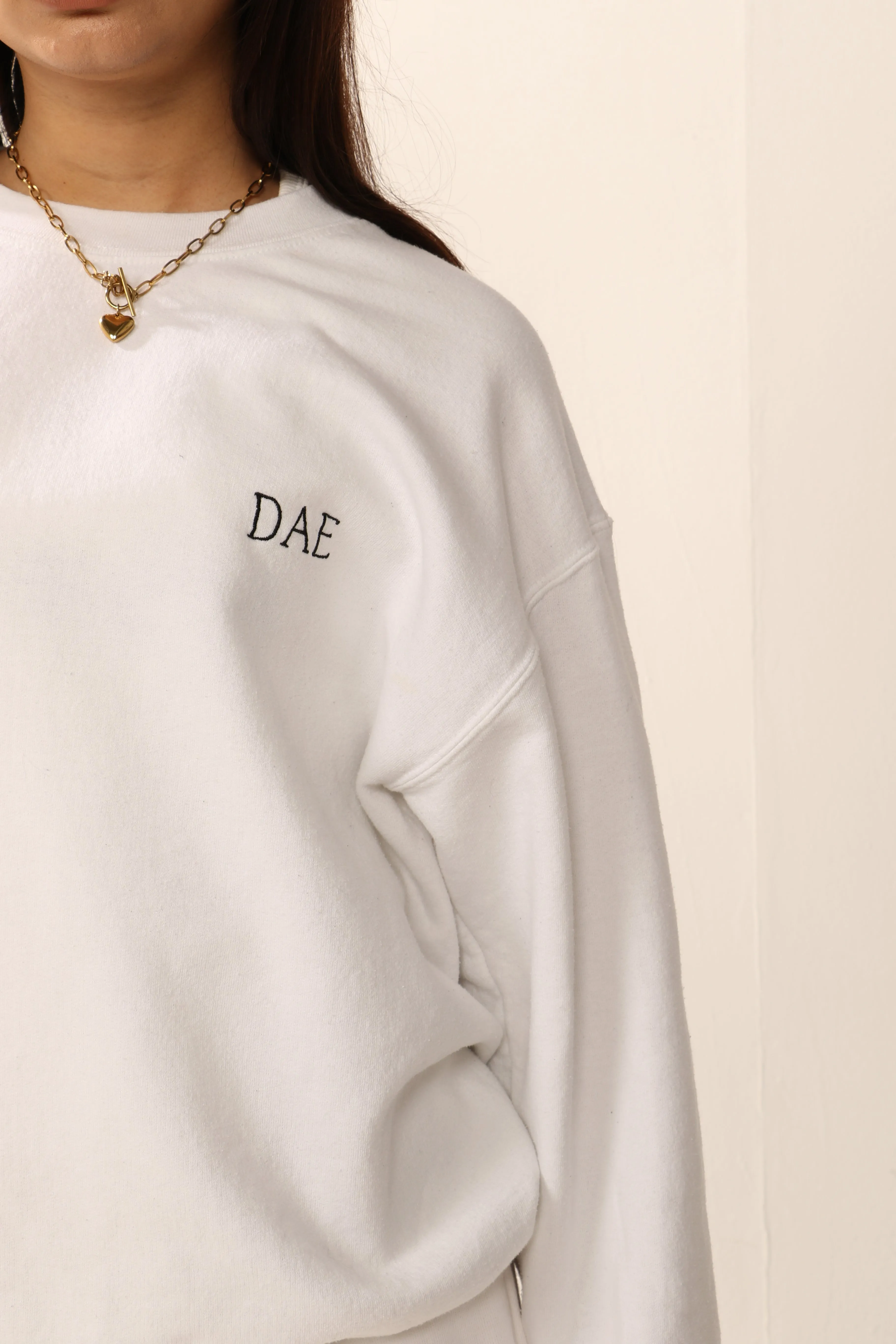 DAE Classic Sweatshirt - White sold by DAE product image thumbnail 2