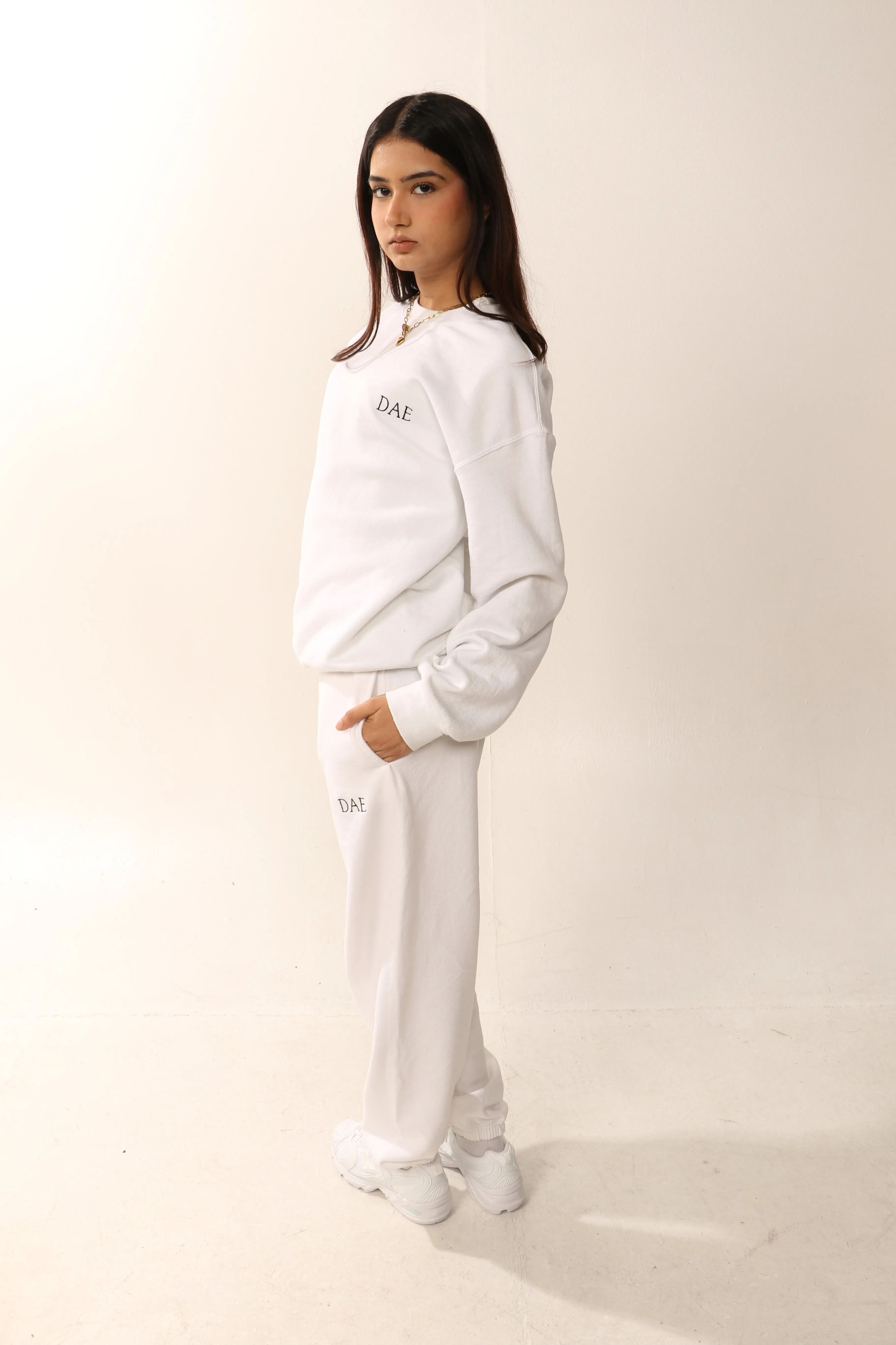 DAE Classic Sweatshirt - White sold by DAE product image thumbnail 3