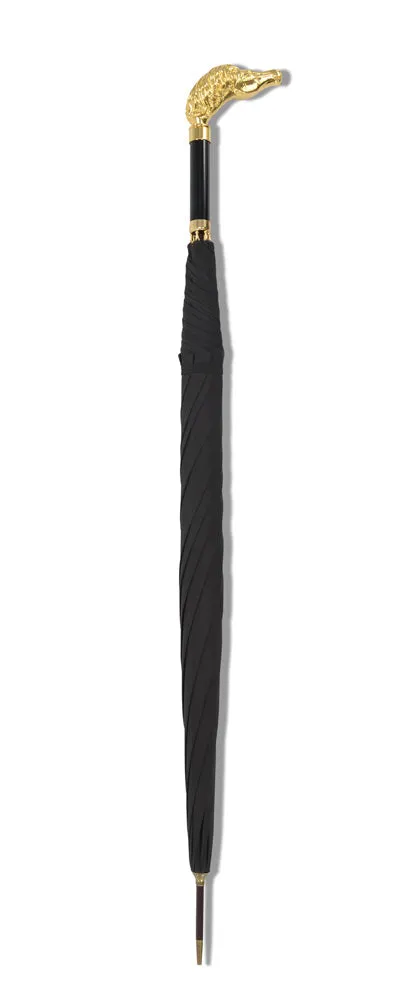 WLT6 Gilt Animal Head (6 Handle Choices) sold by Fox Umbrellas product image thumbnail 5