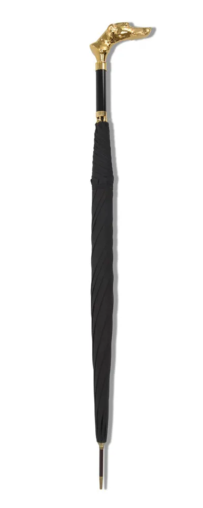 WLT6 Gilt Animal Head (6 Handle Choices) sold by Fox Umbrellas product image thumbnail 4