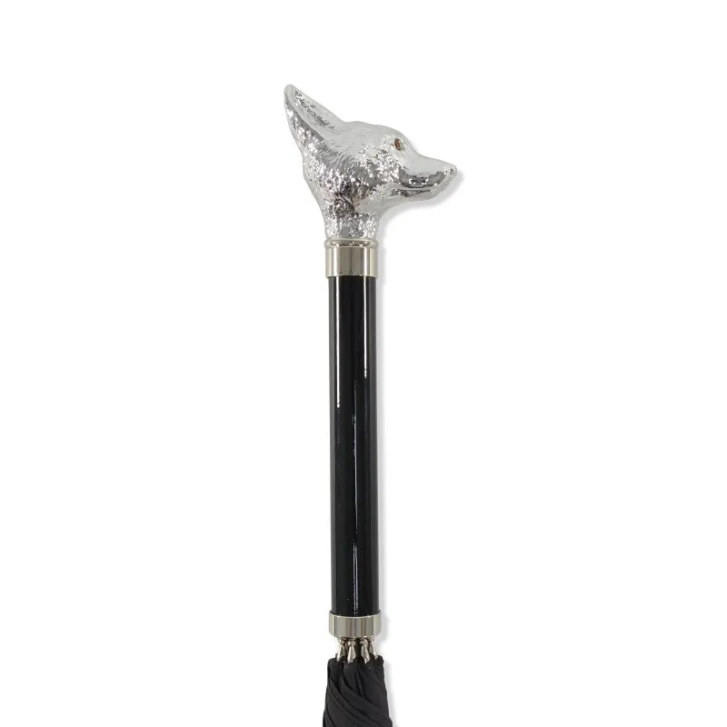 WL14 Nickel Fox Head sold by Fox Umbrellas