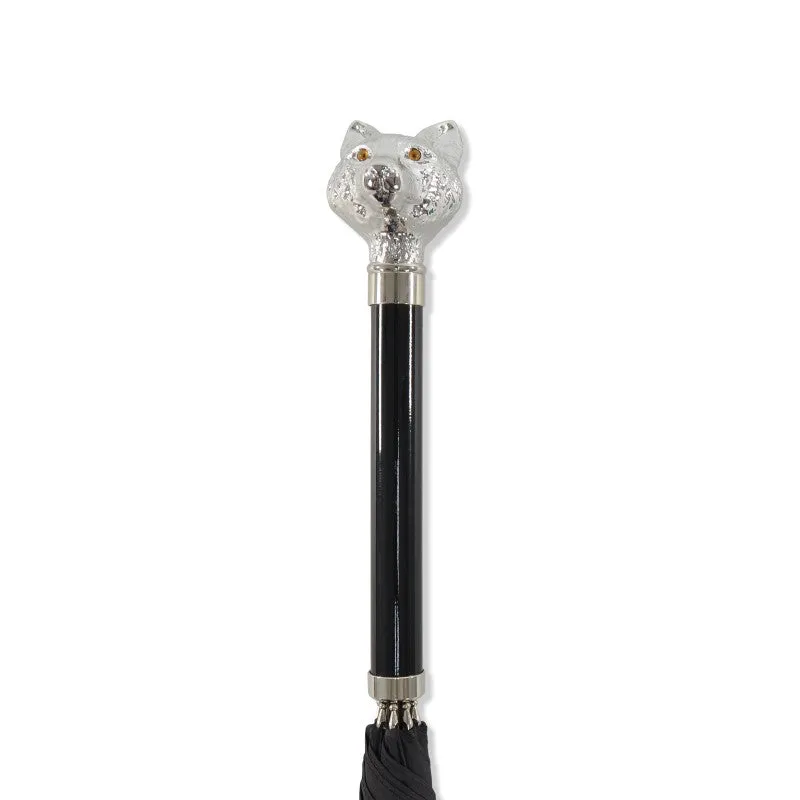 WL14 Nickel Fox Head sold by Fox Umbrellas product image thumbnail 3